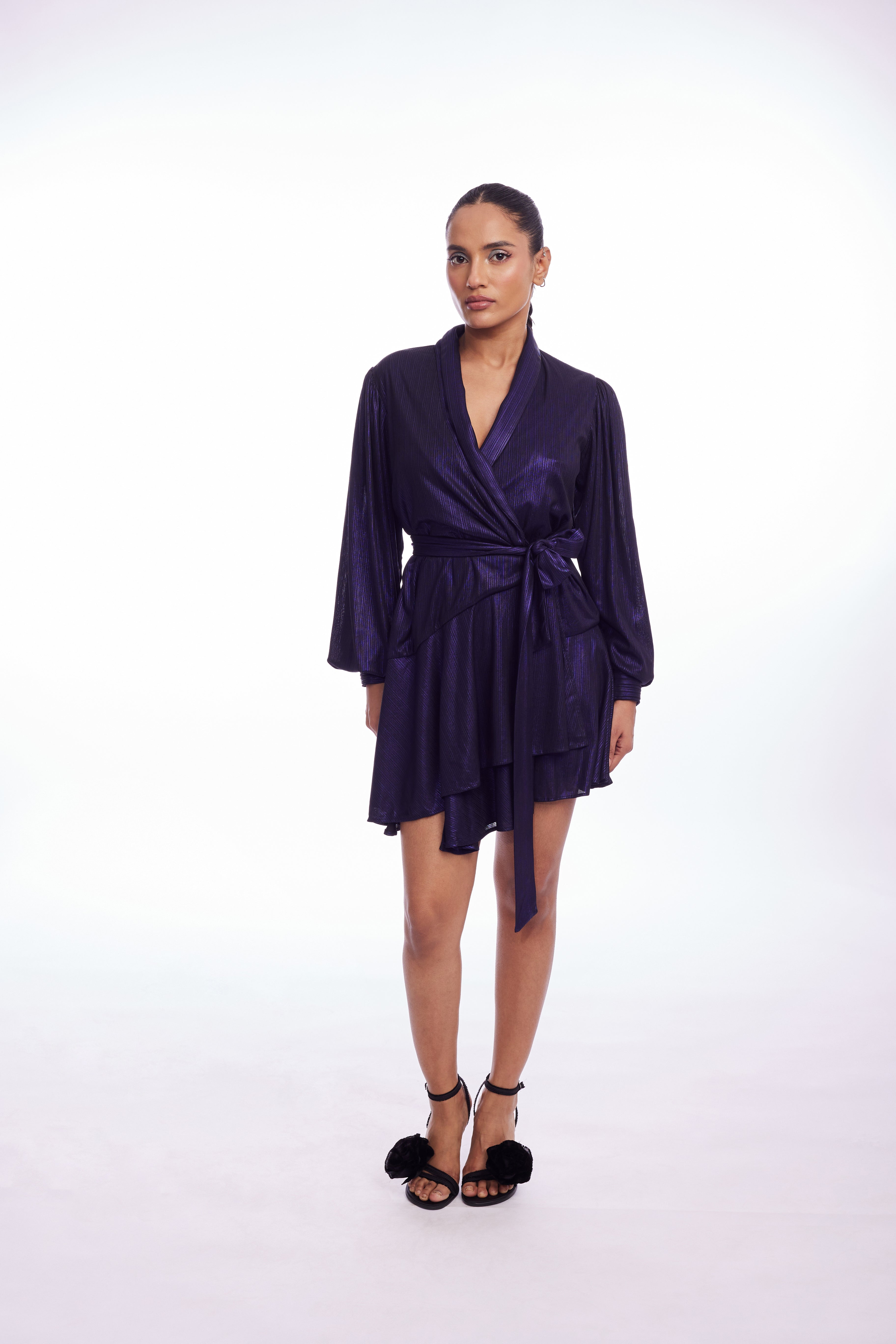 ZINA DRESS - PURPLE