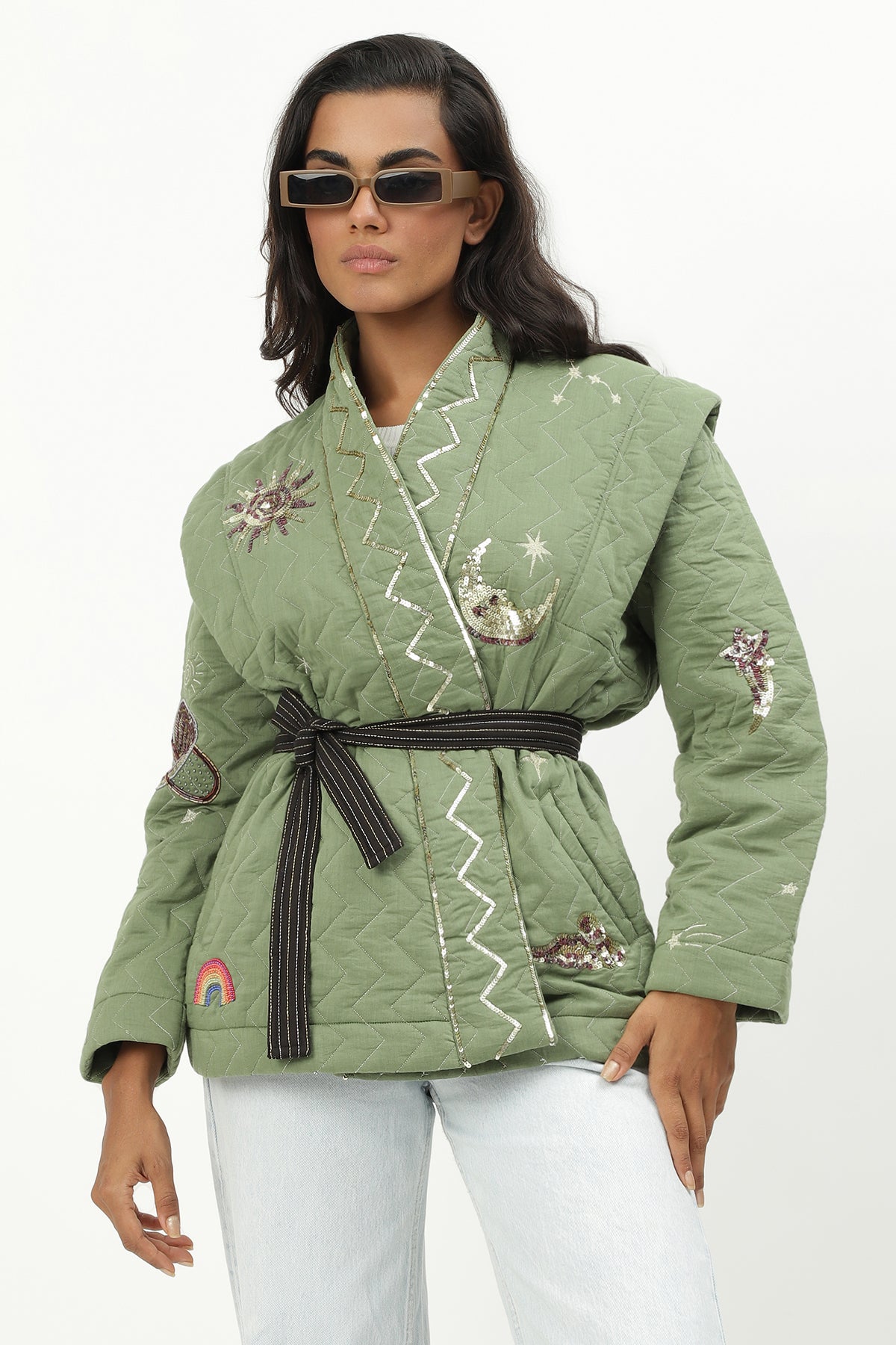 STELLA KIMONO - KHAKI