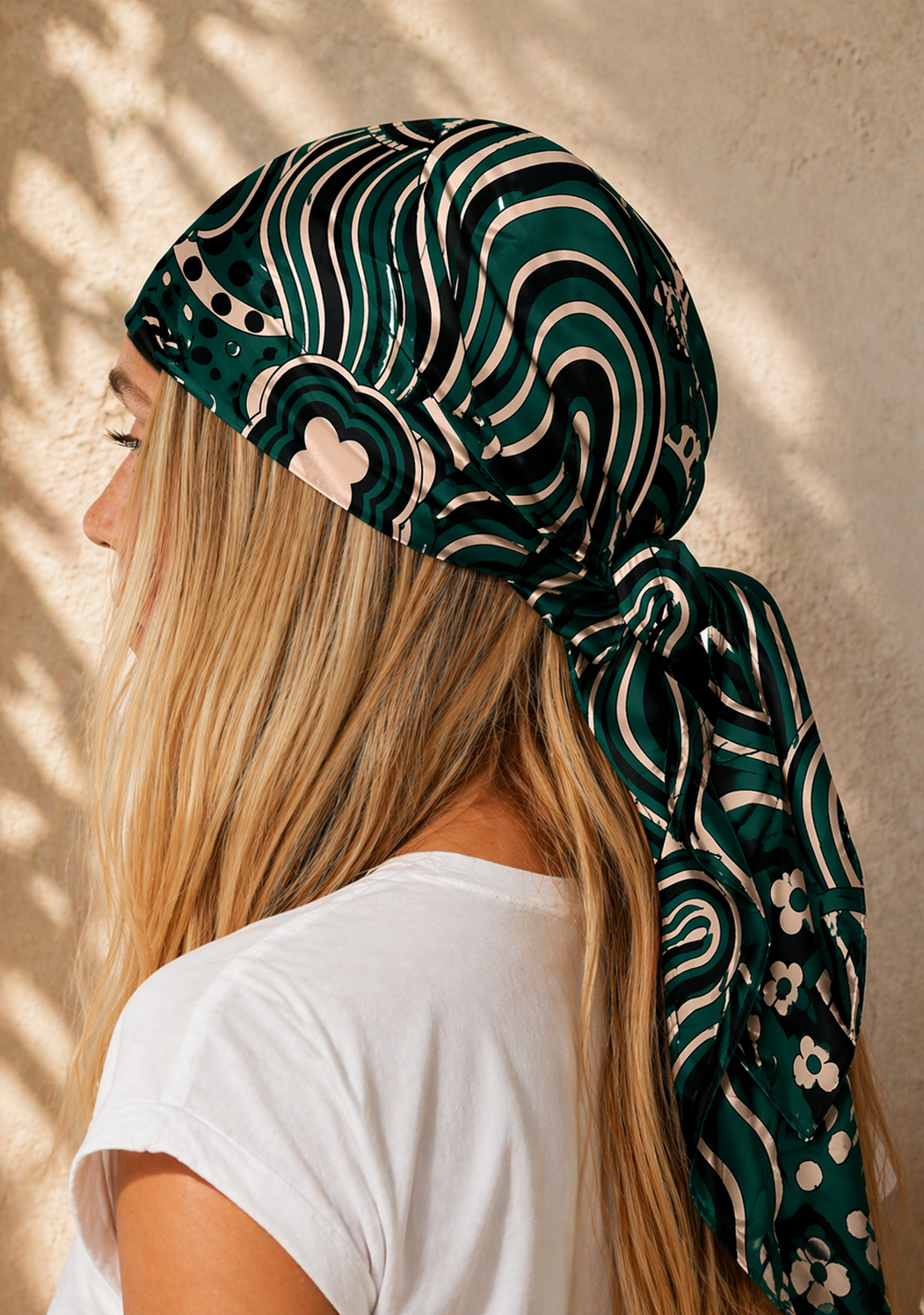 BANDANA - GREEN COSMIC