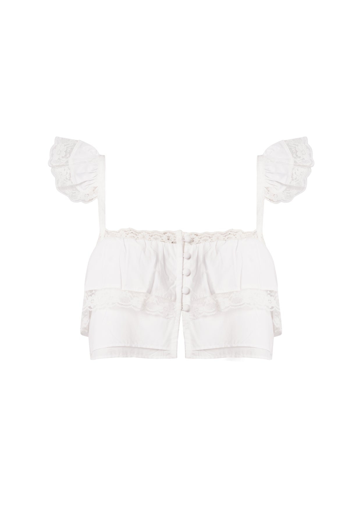 Top Cleo blanc – MARLEA Monte-Carlo