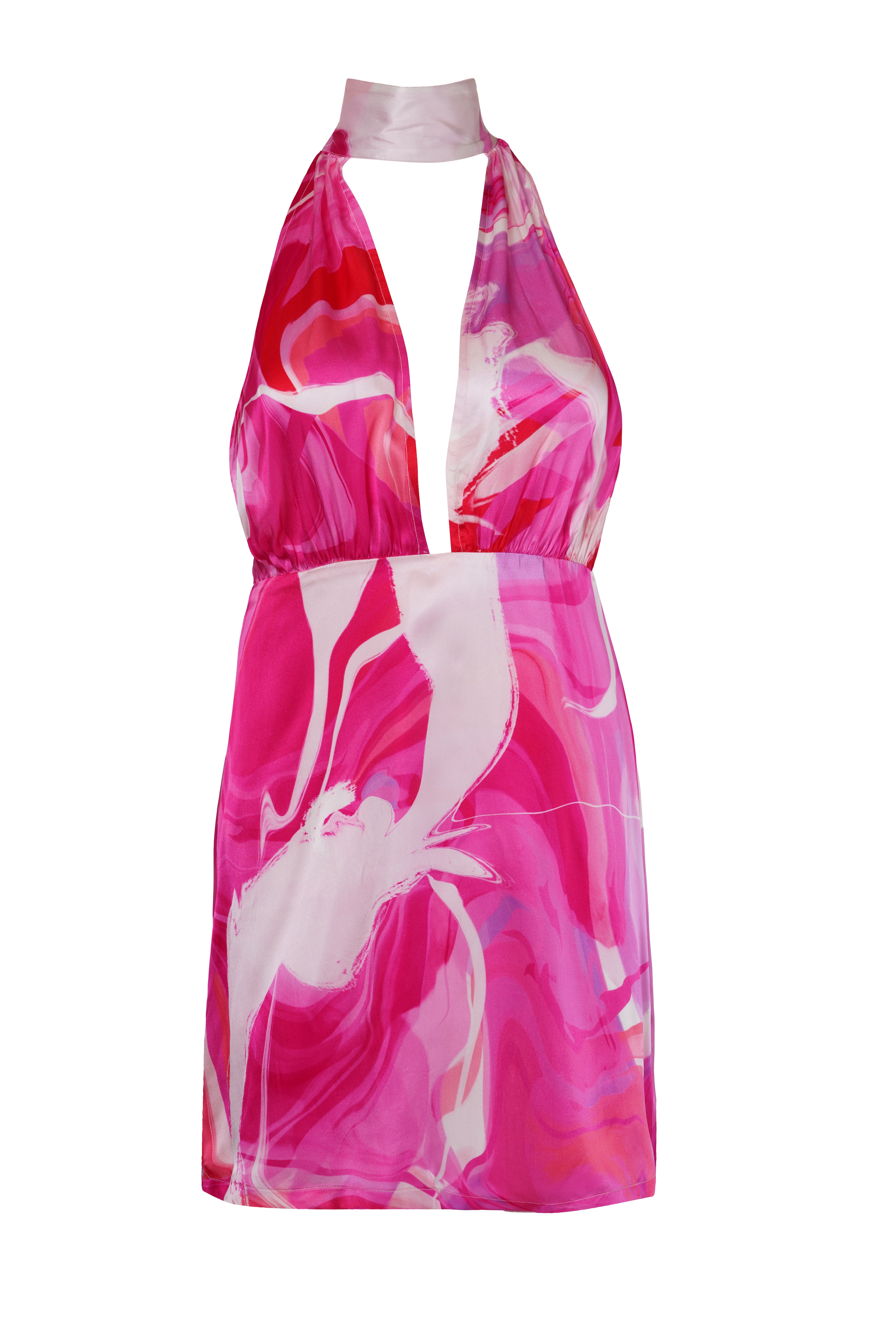 ROBE TONI - PINK BOA