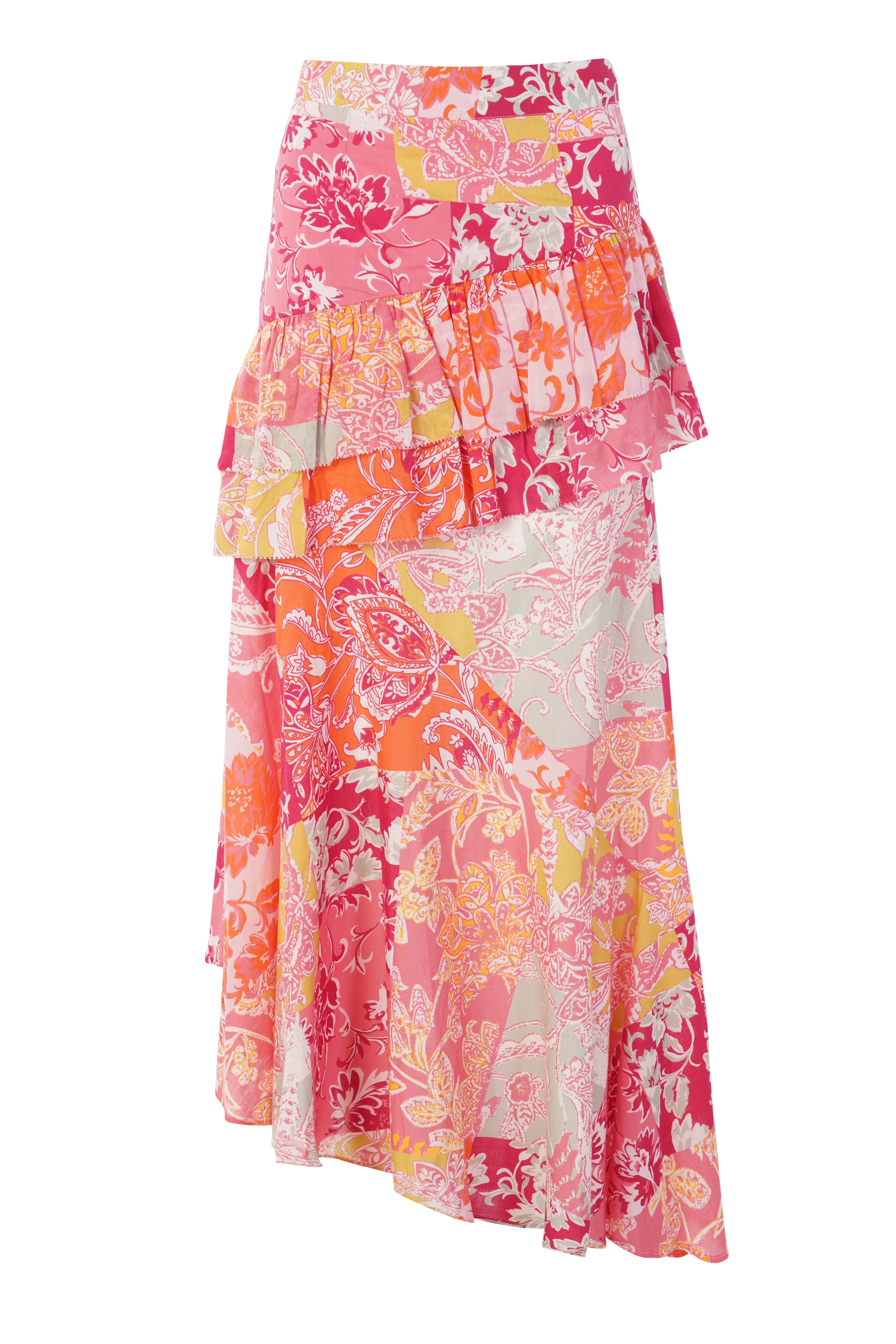 JUPE ESTHER - FLORAL PATCH