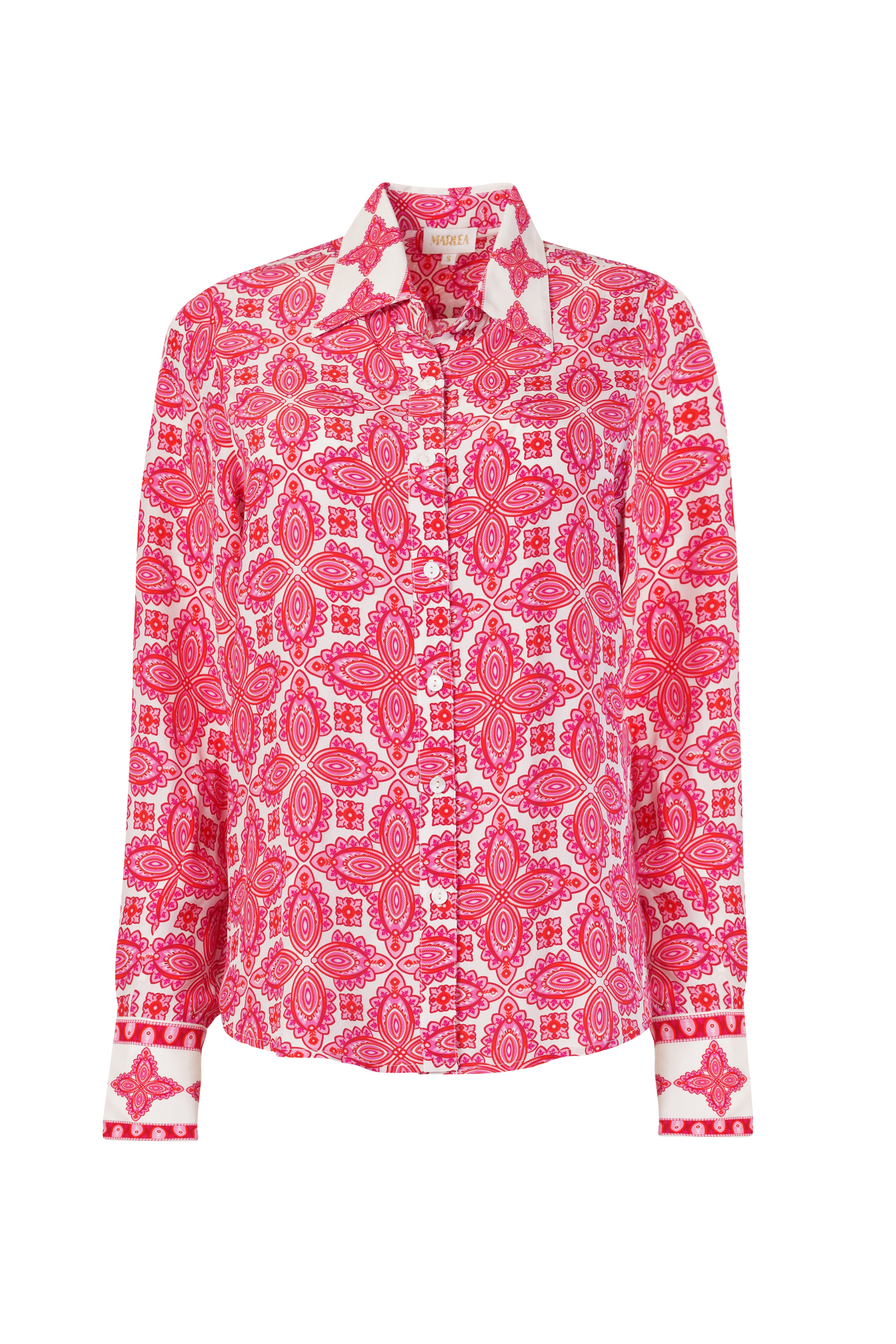 CHEMISE AMBER - RED LOTUS