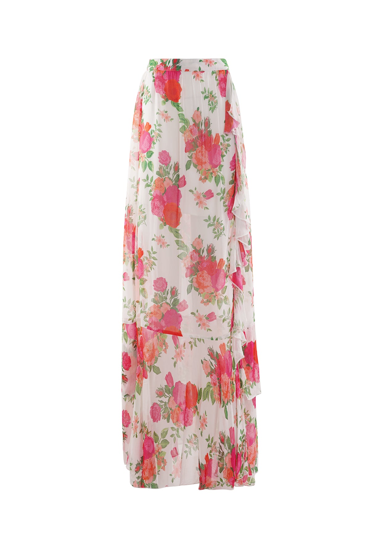 KELLY SKIRT - WHITE FLORAL