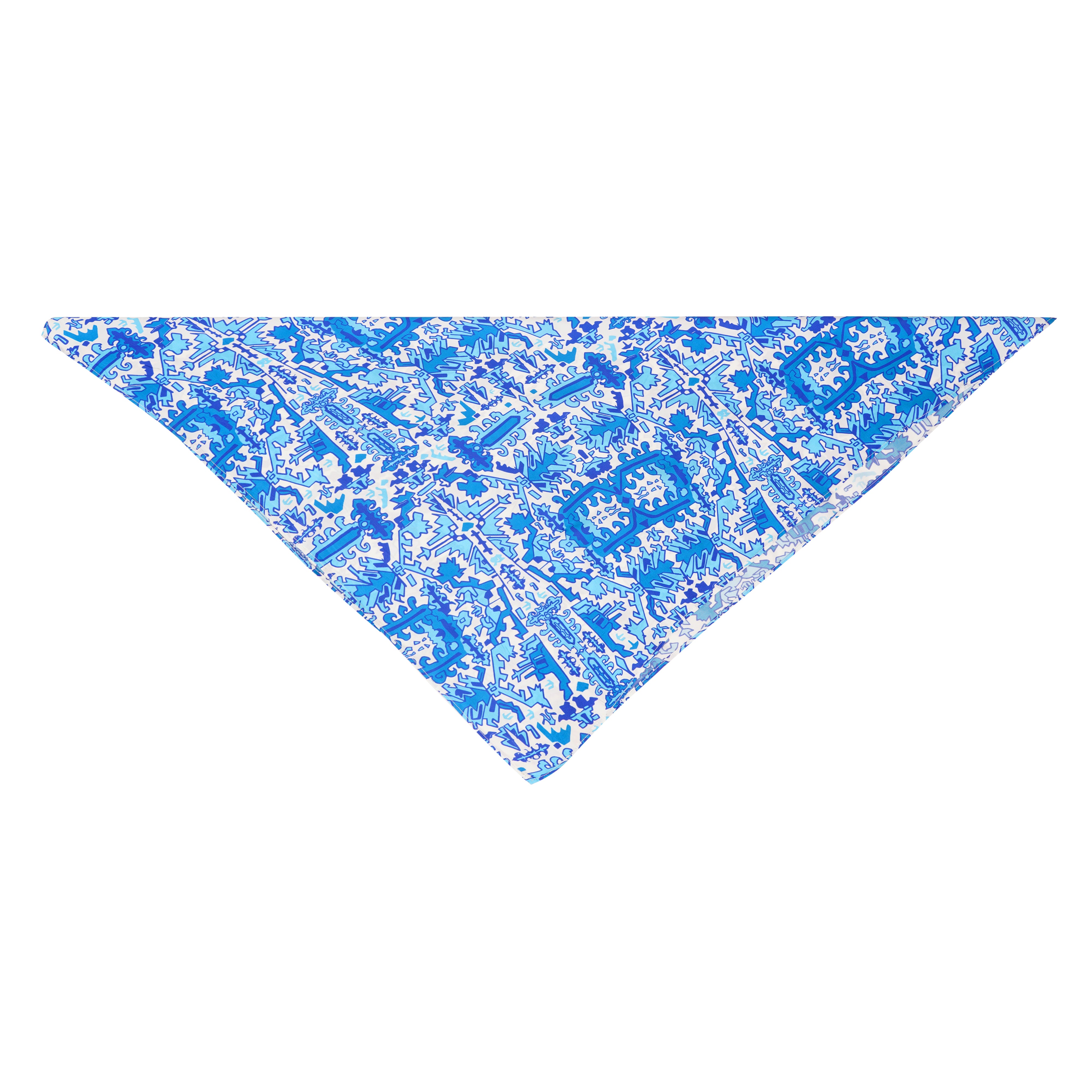 BANDANA - BLEU AZTEC
