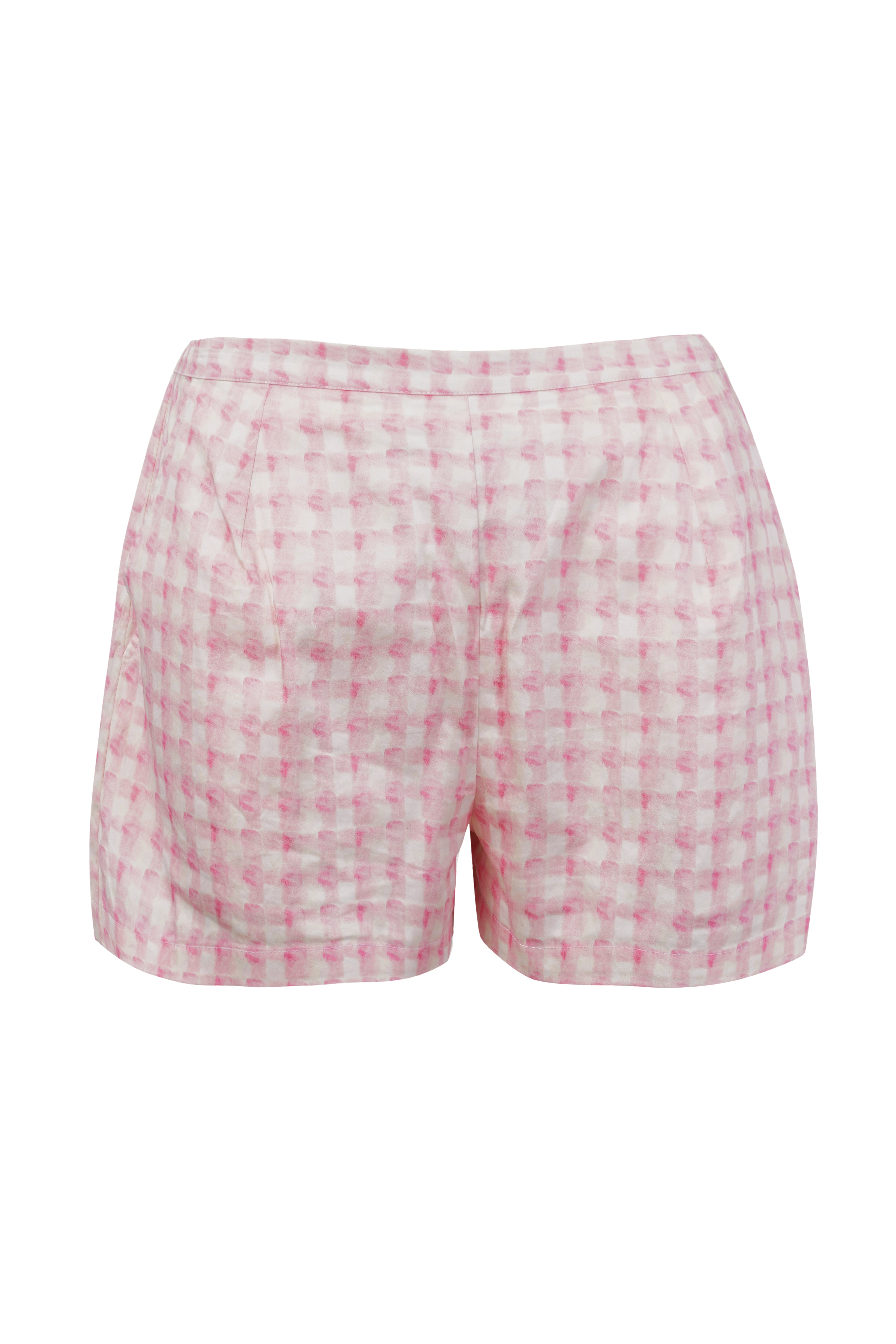 SHORT JOE - PINK VICHY