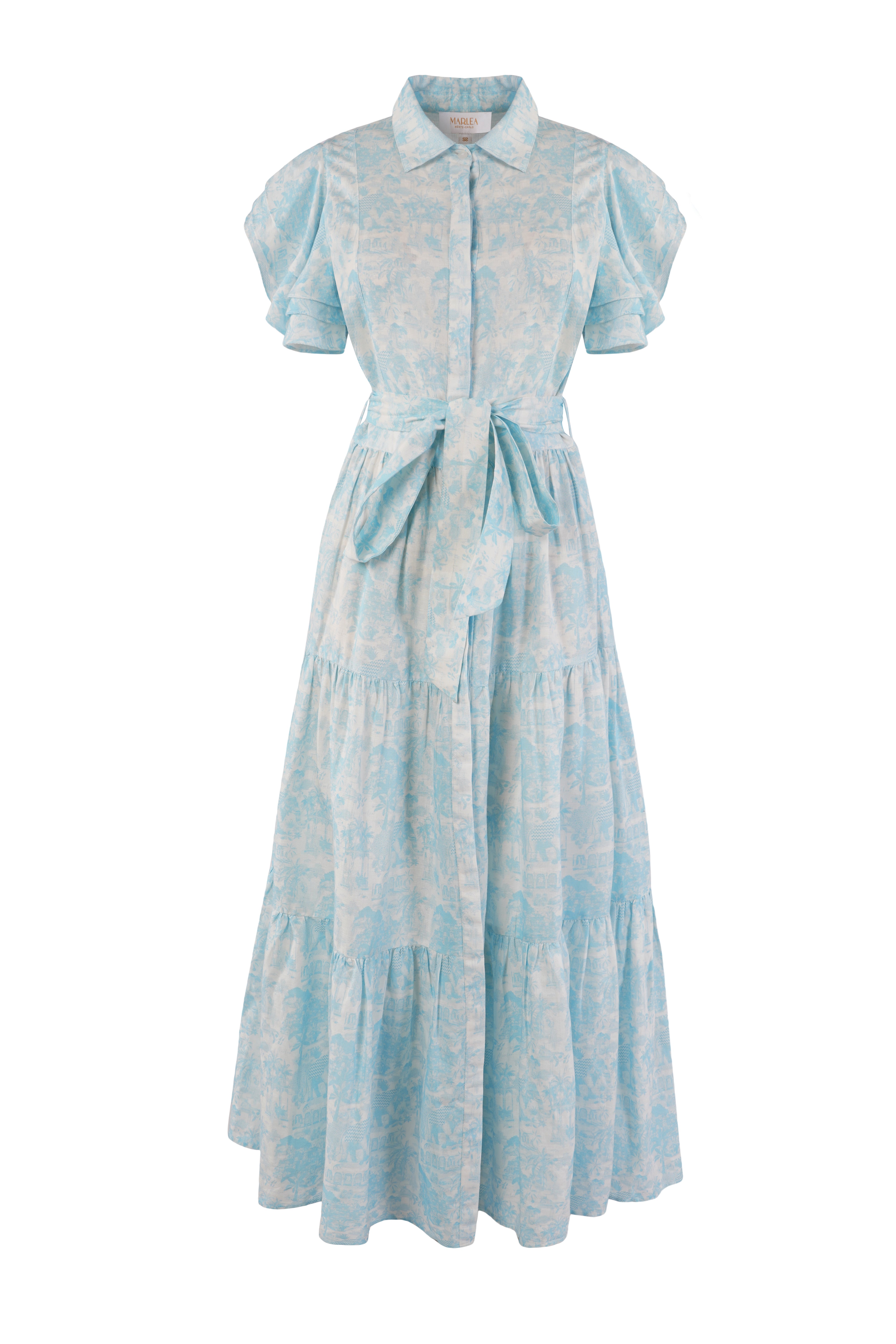 ROBE CAMELIA - BLUE JOUY