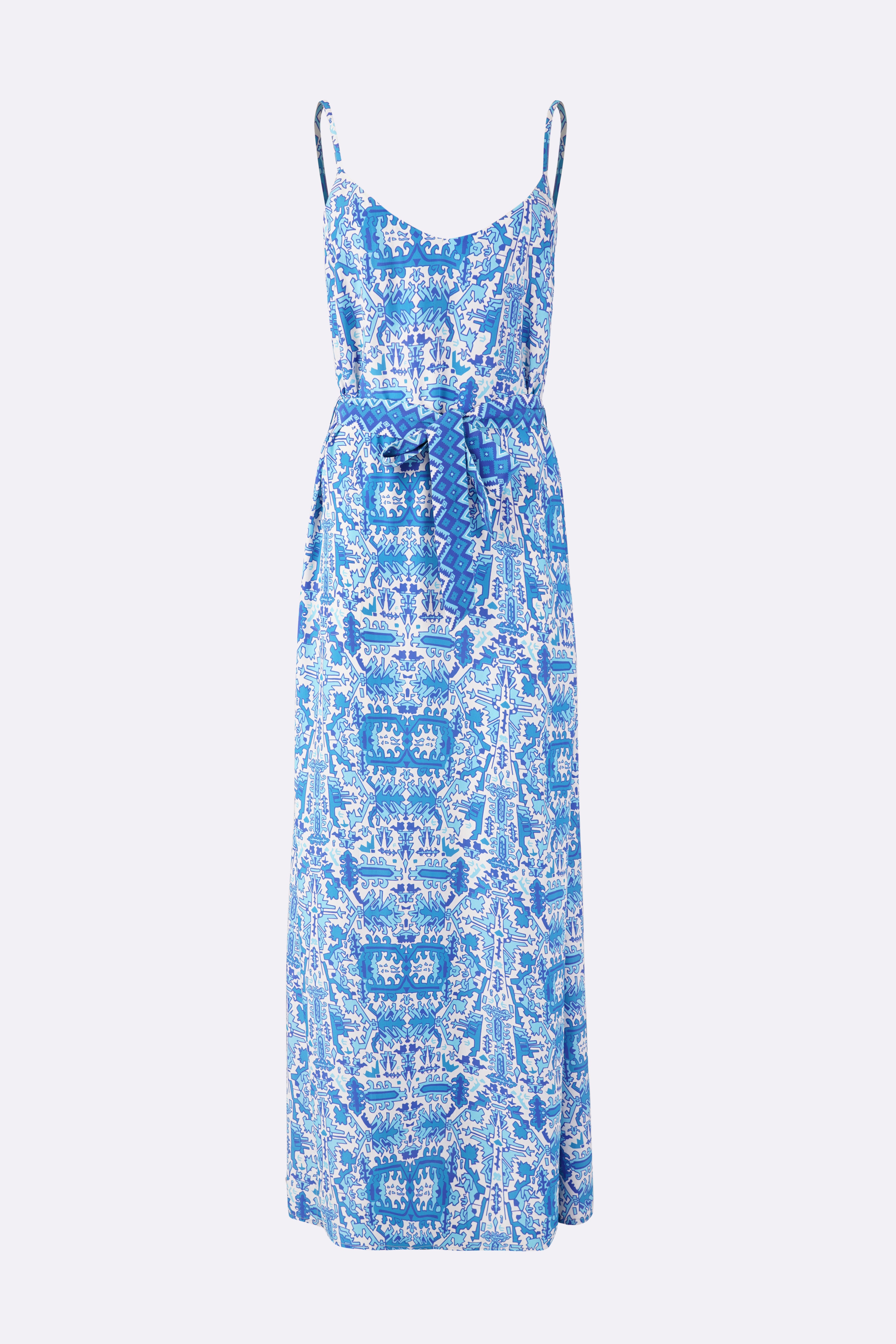 ROBE LILA - BLEU AZTEC