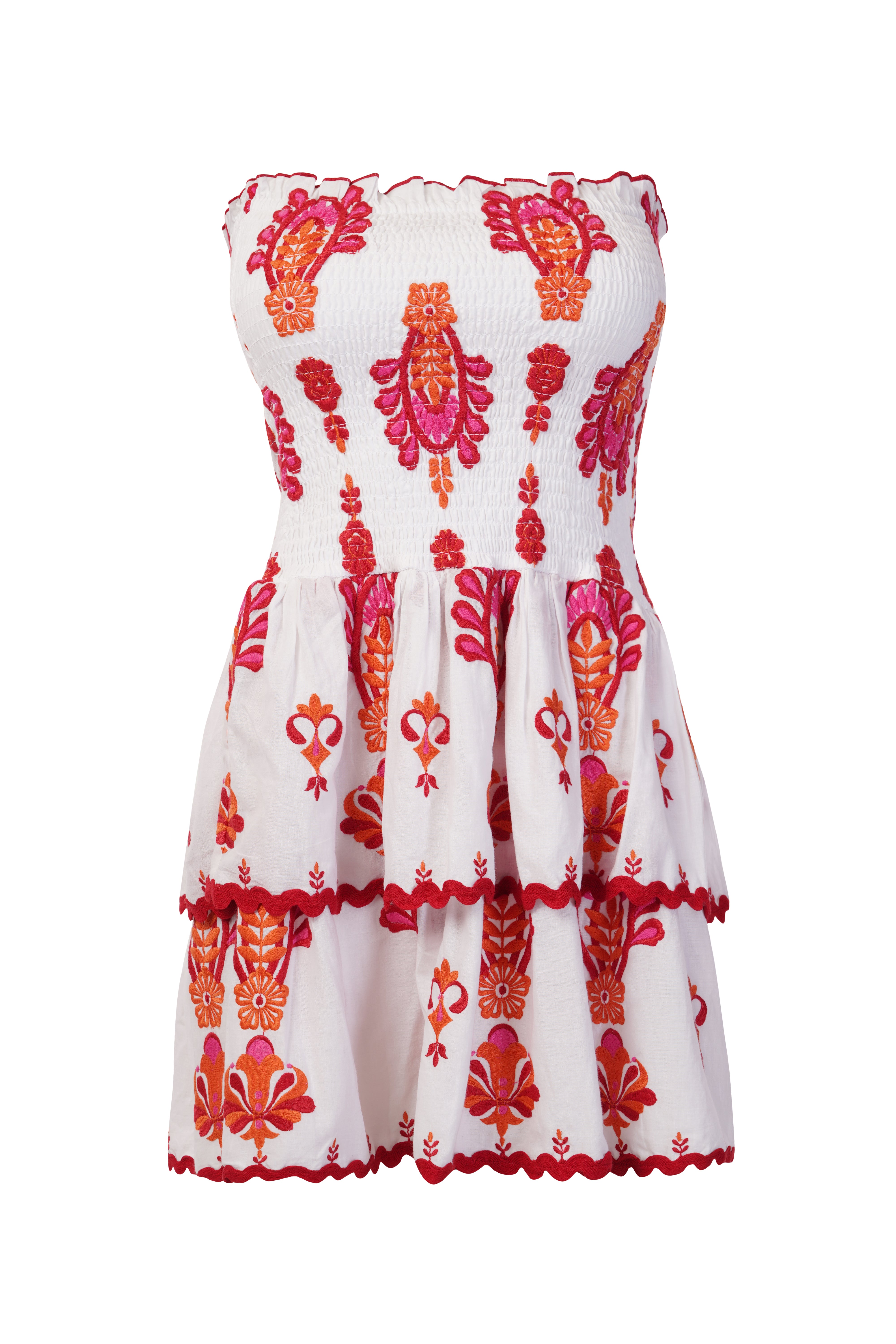 ROBE INES - TOPAZ ROUGE