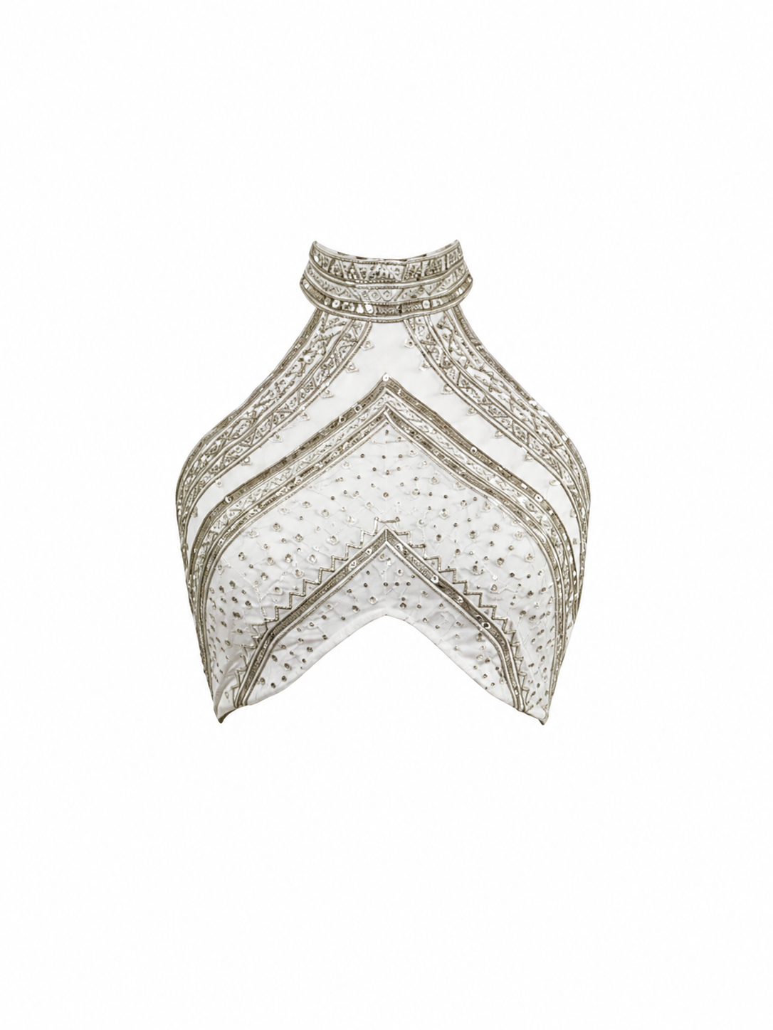 TOP SHEHERAZADE - BLANC