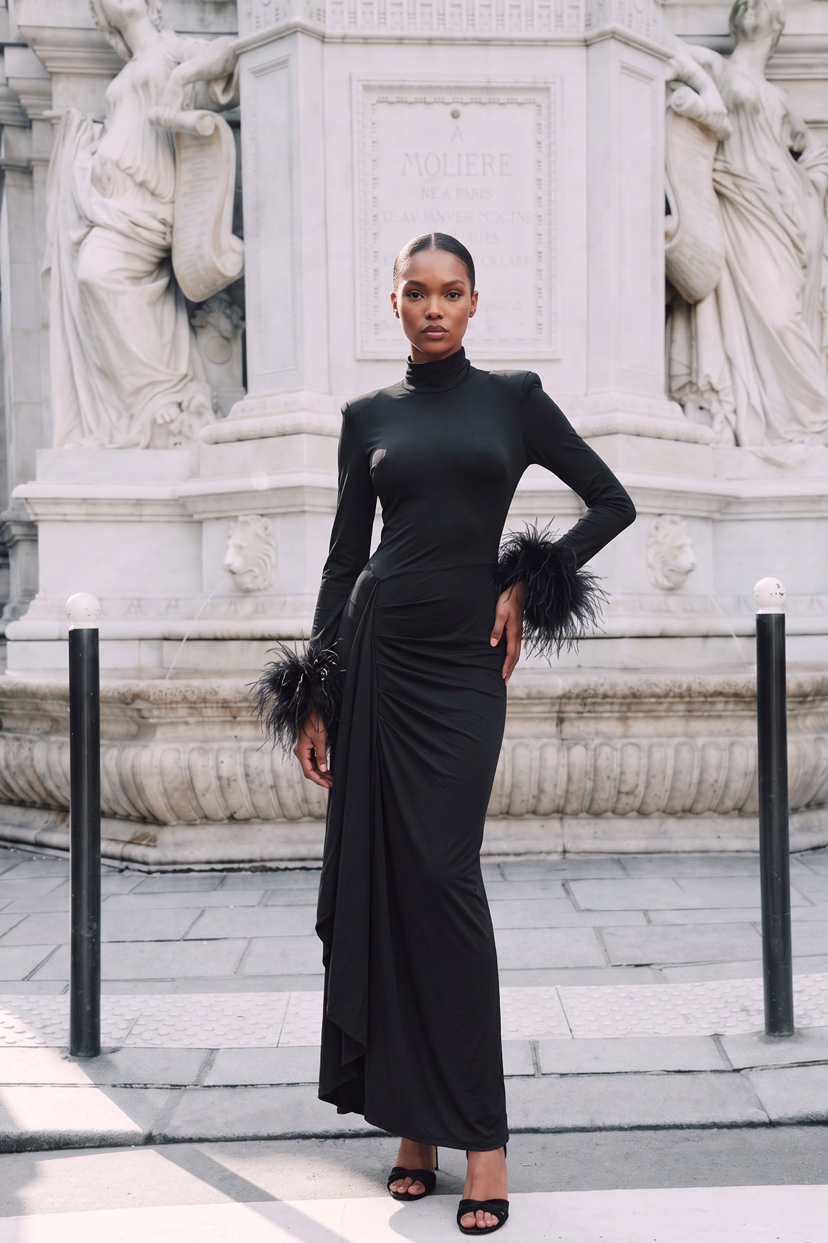 DAKOTA DRESS - BLACK