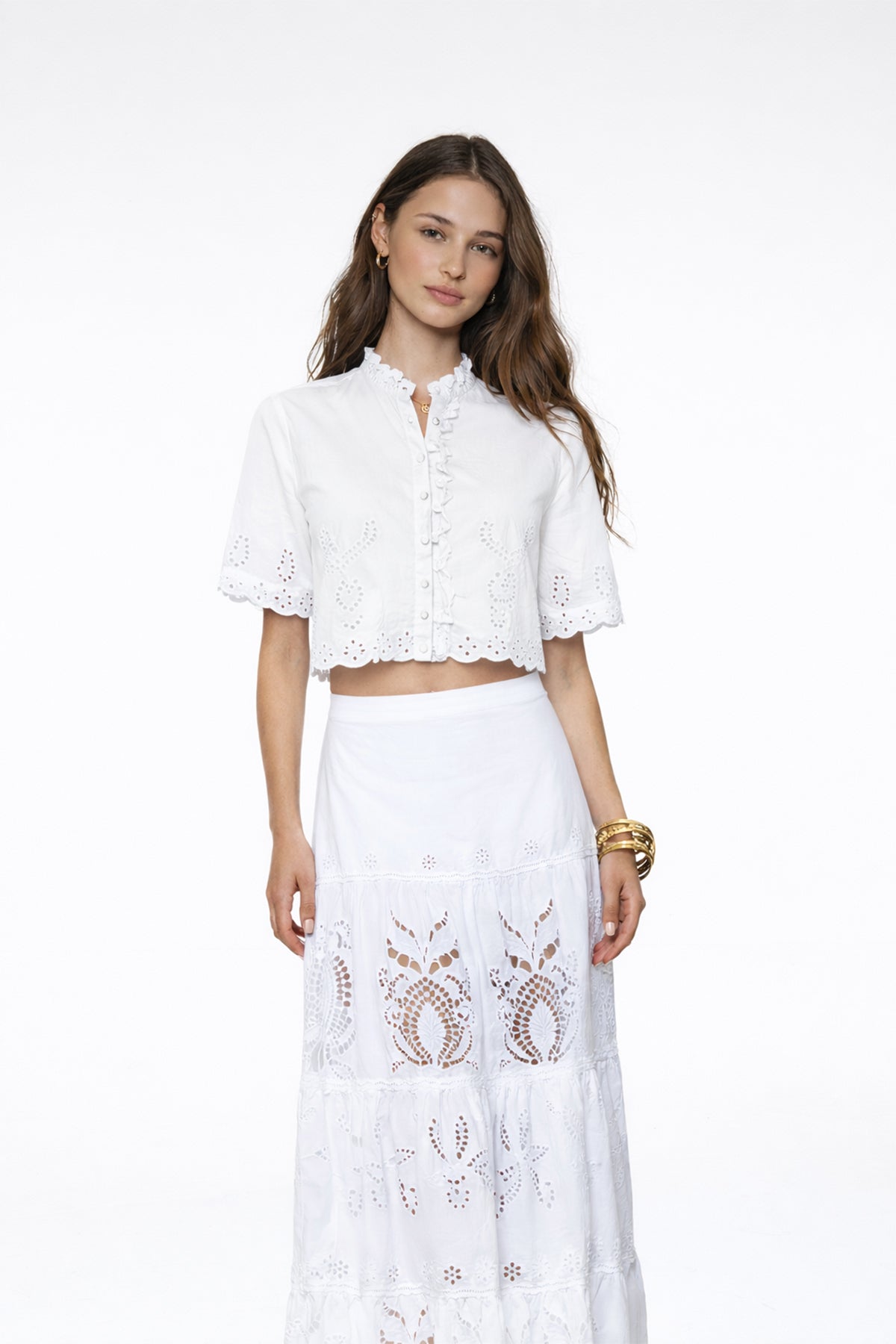 CHEMISE DIPA - BRODERIES BLANCHES