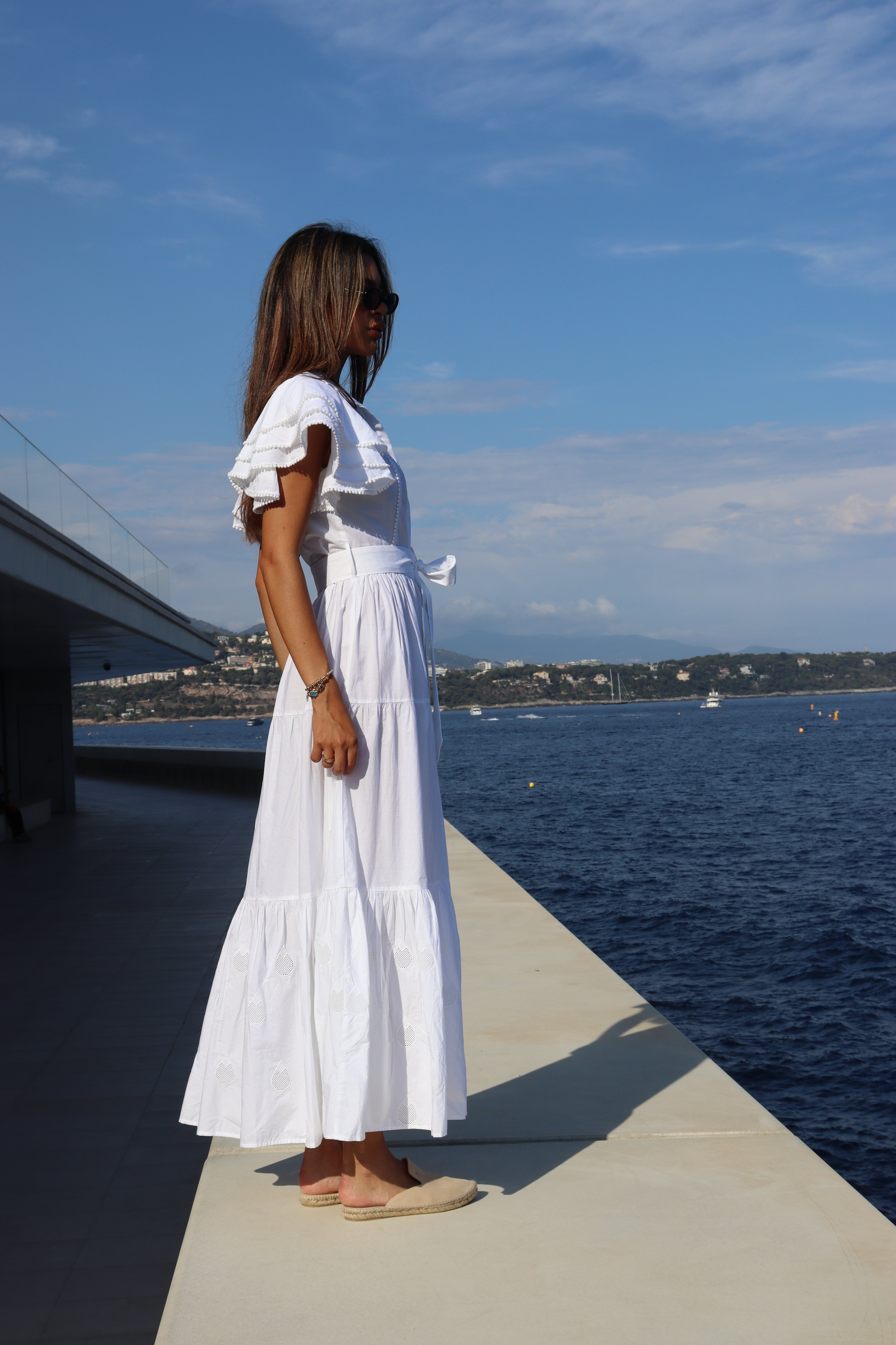 ROBE CAMELIA - BLANC