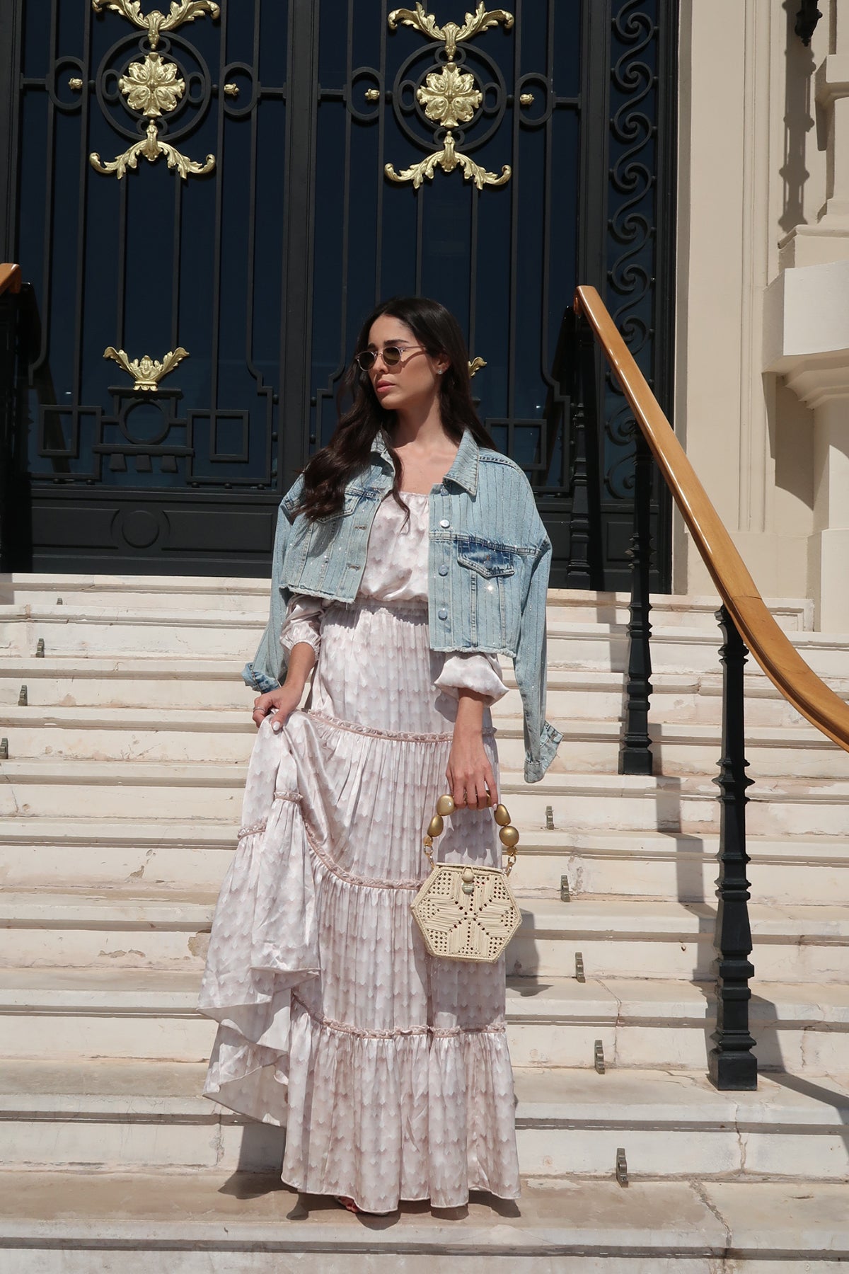 TOP JOANA - WHITE PEACOCK