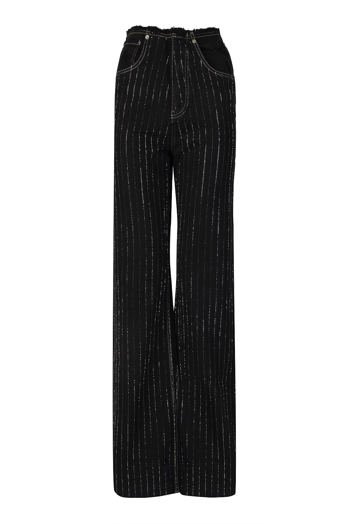 JEANS SCARLETT - STRASS NOIR