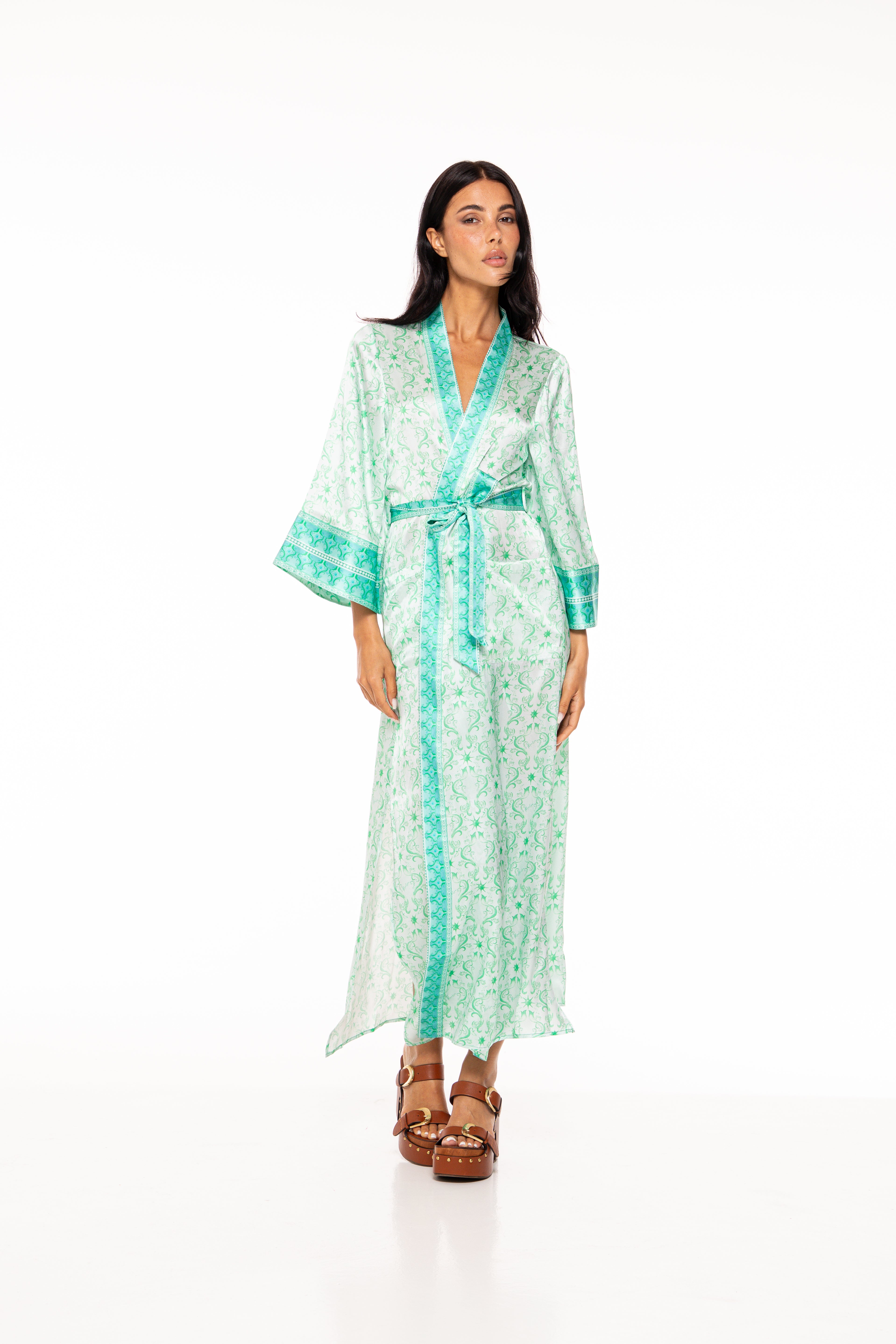 KIMONO LAURINA - AMANDE