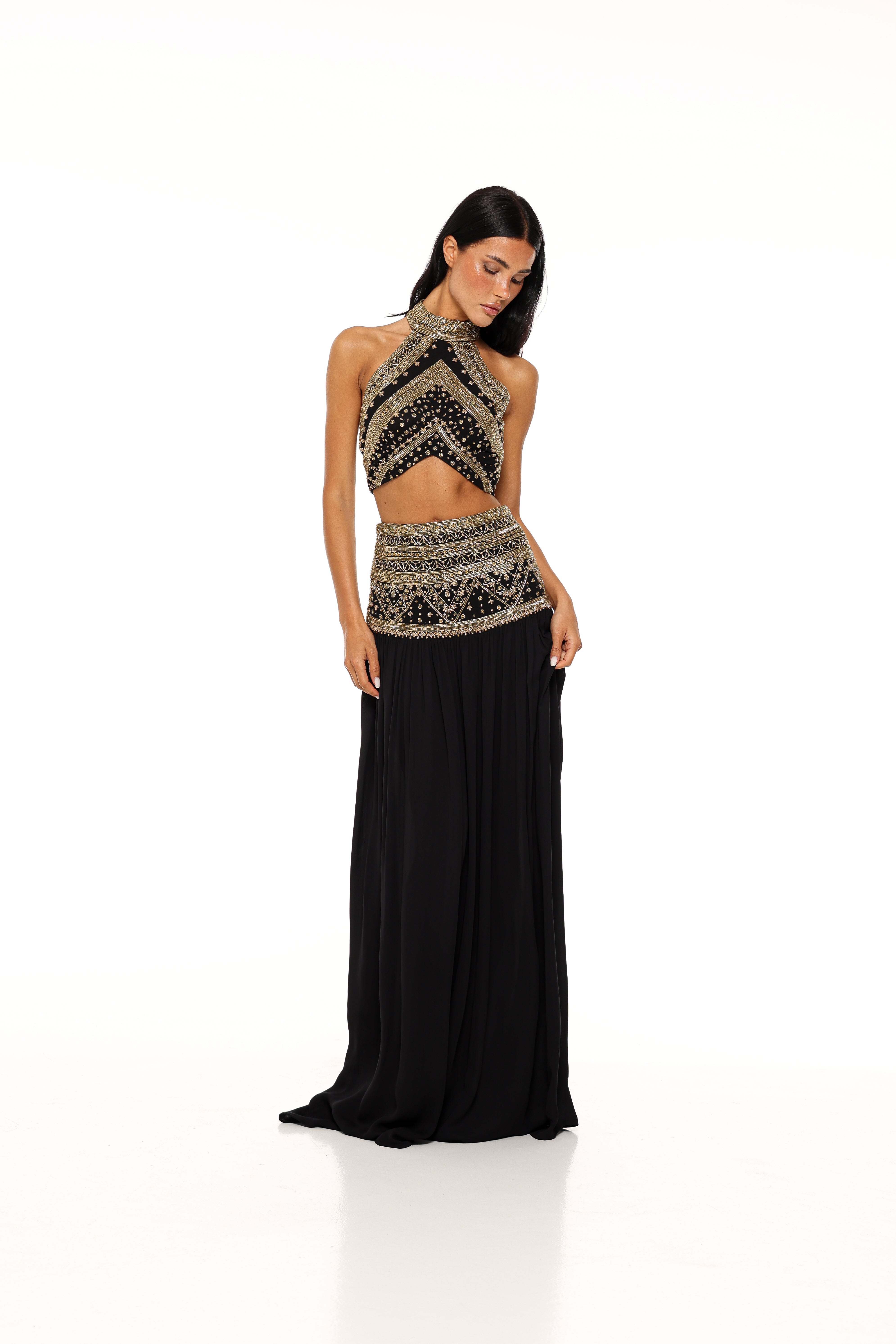 TOP SHEHERAZADE - NOIR