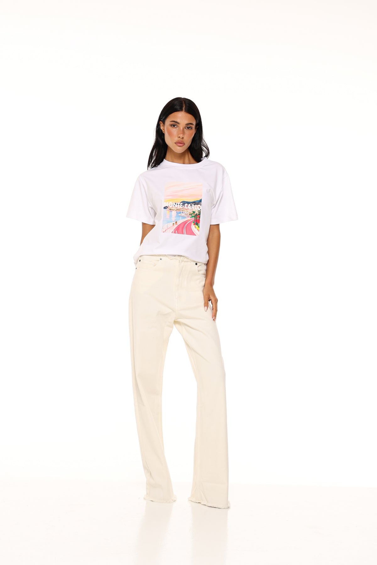 JEANS SCARLETT - IVOIRE