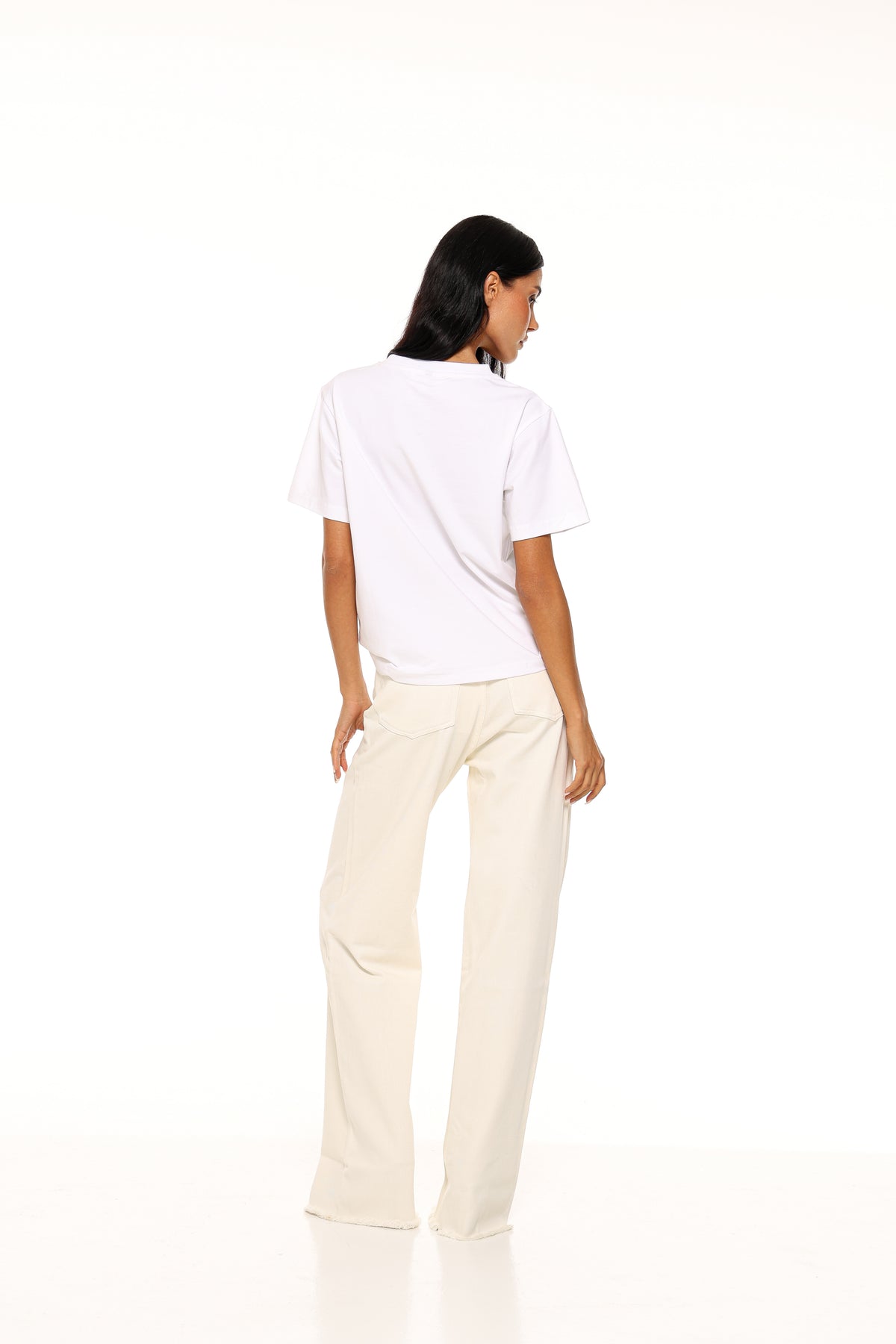 JEANS SCARLETT - IVOIRE