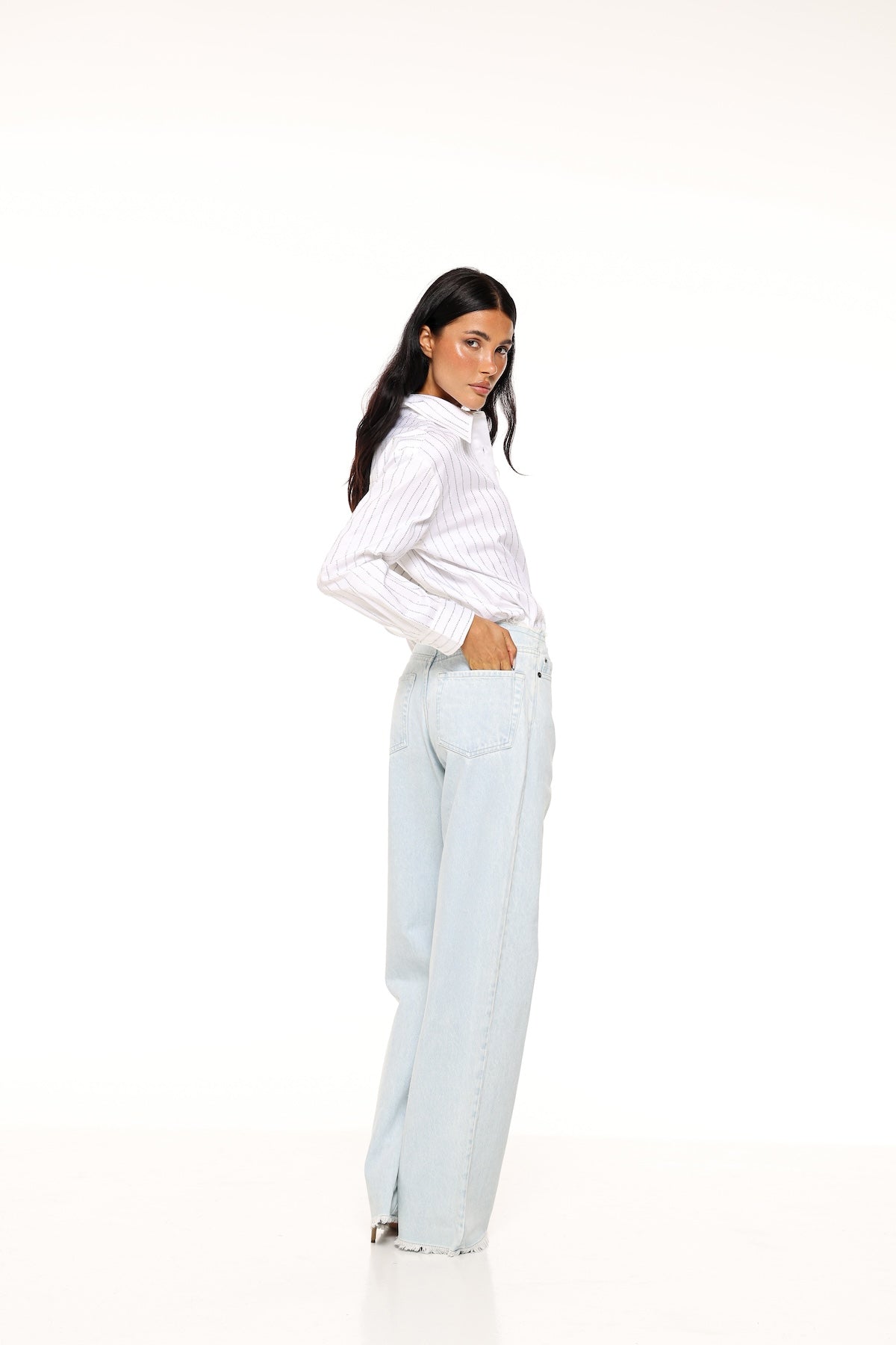 JEANS SCARLETT - BLEU CIEL