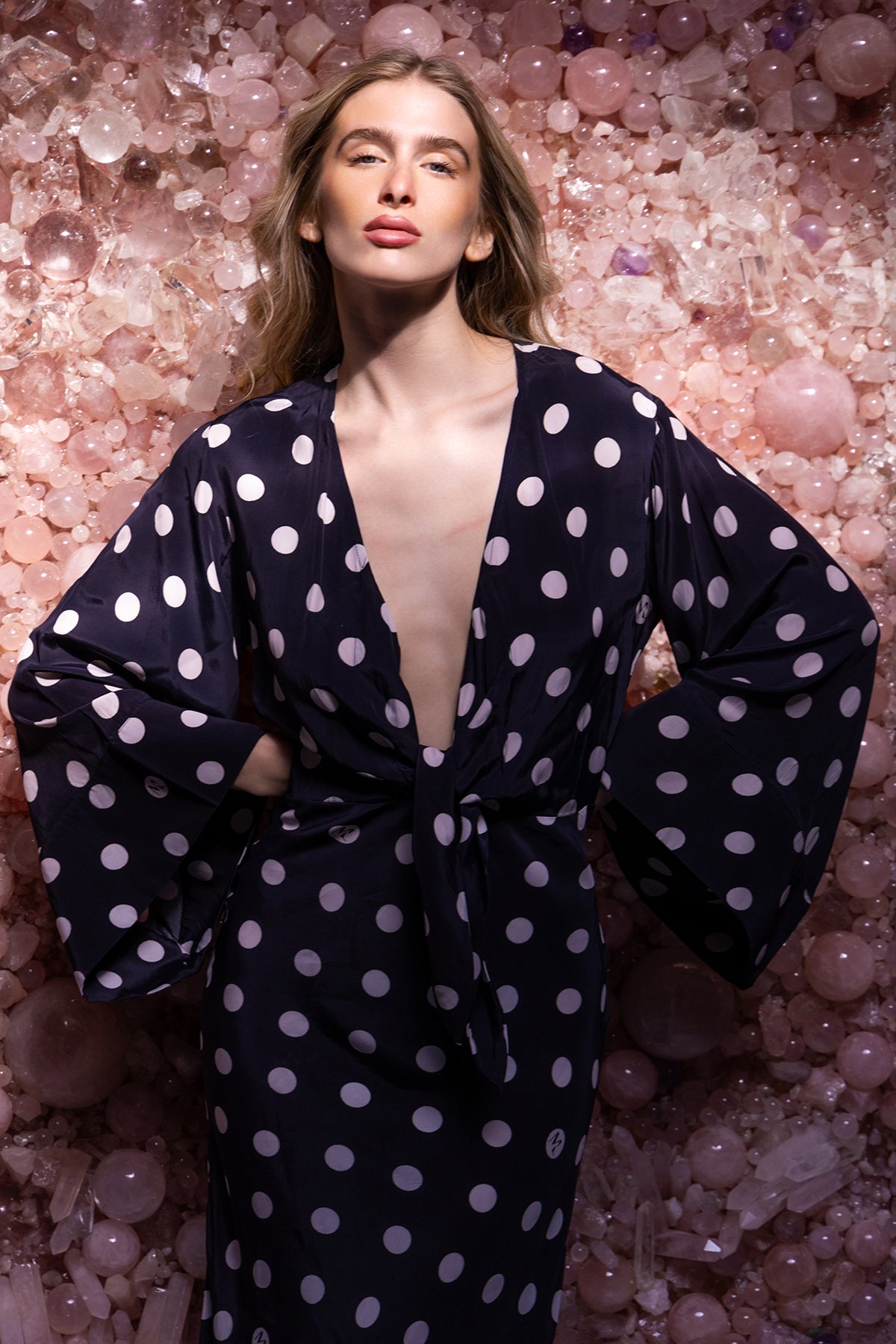 ROBE GINEVRA - POLKADOTS