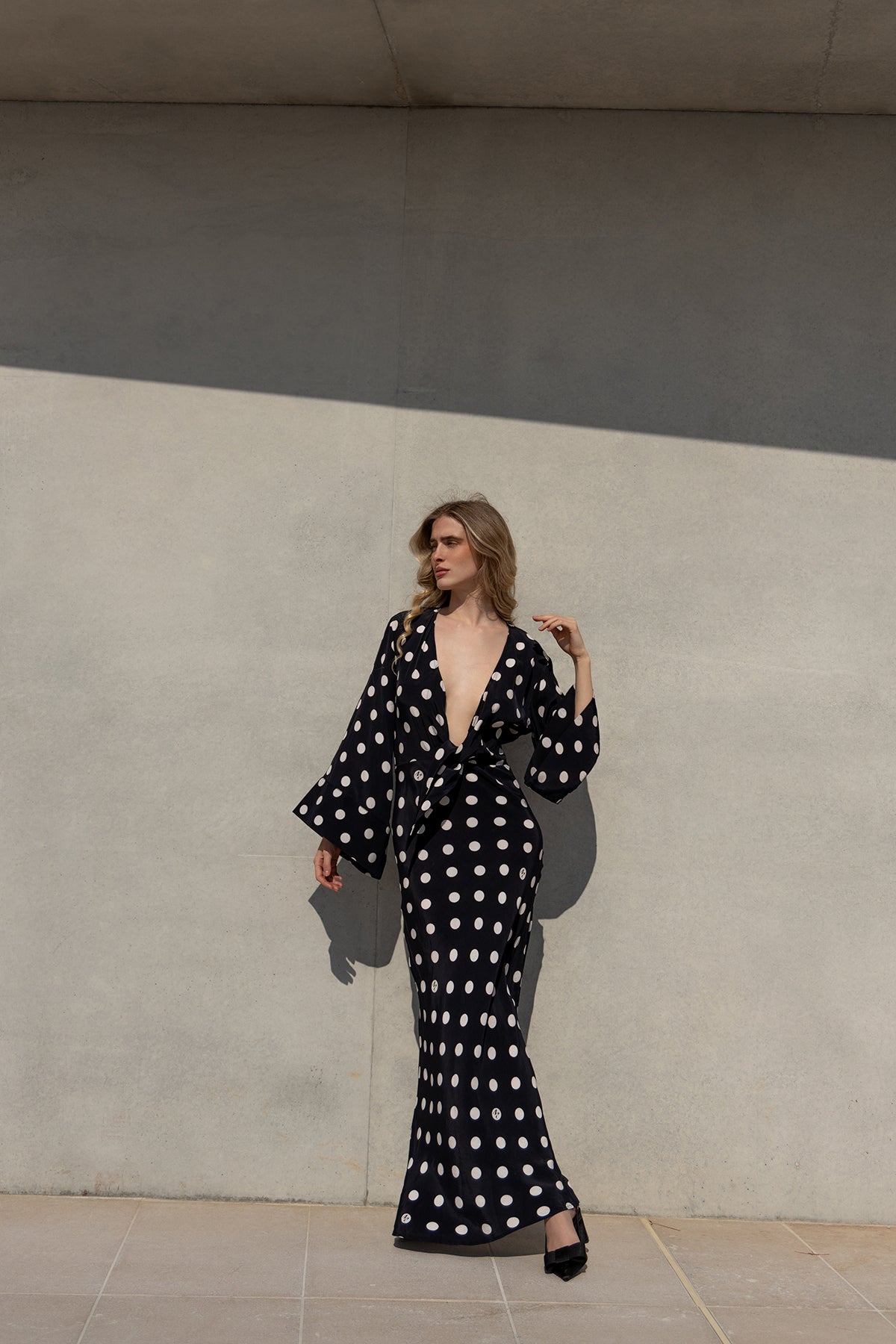 ROBE GINEVRA - POLKADOTS