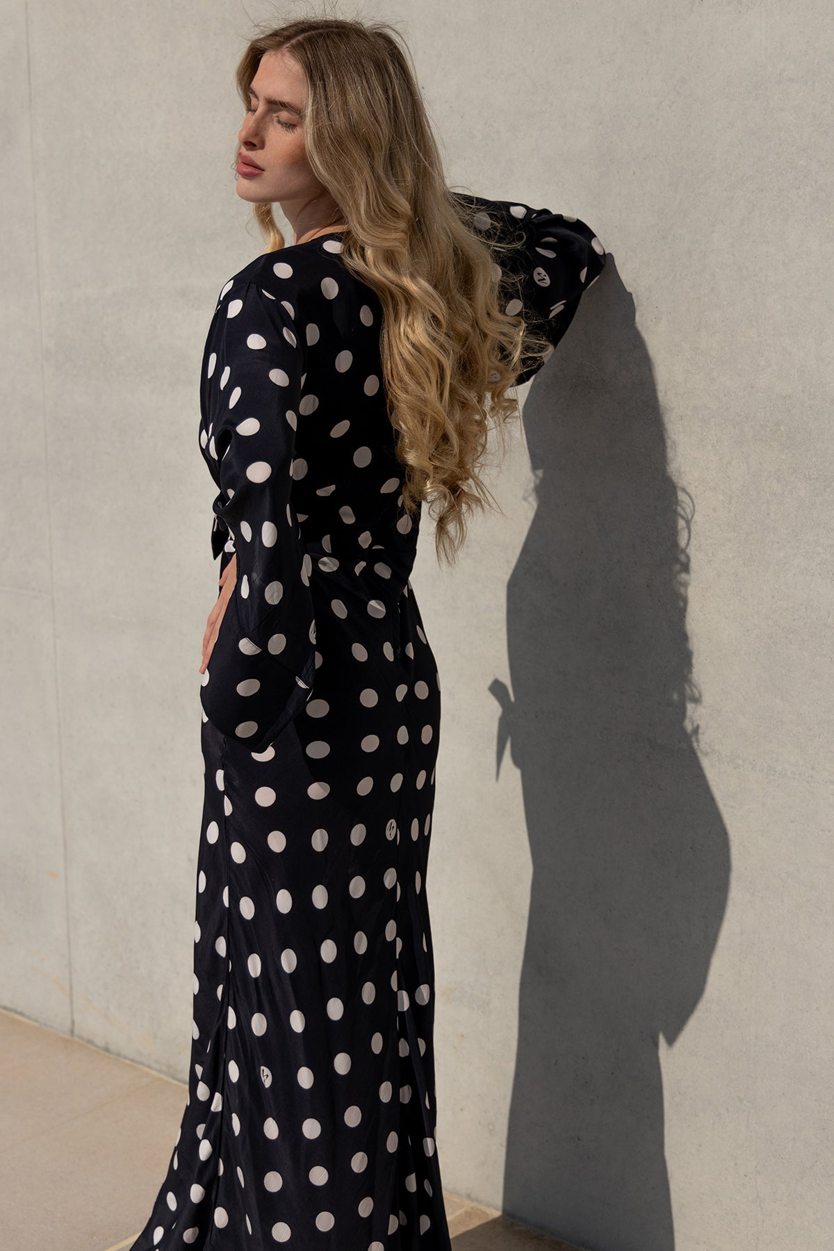 ROBE GINEVRA - POLKADOTS