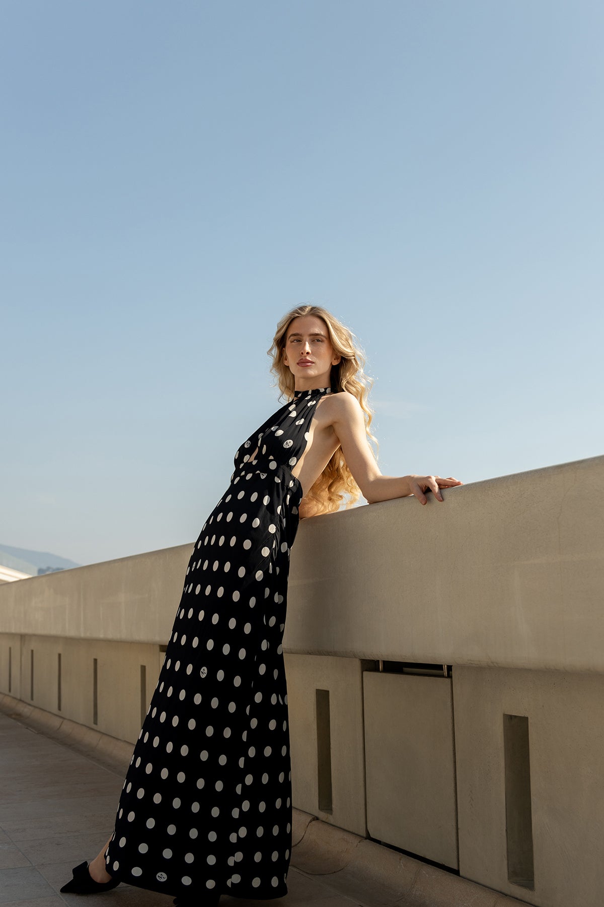 ROBE DANIA - POLKADOTS