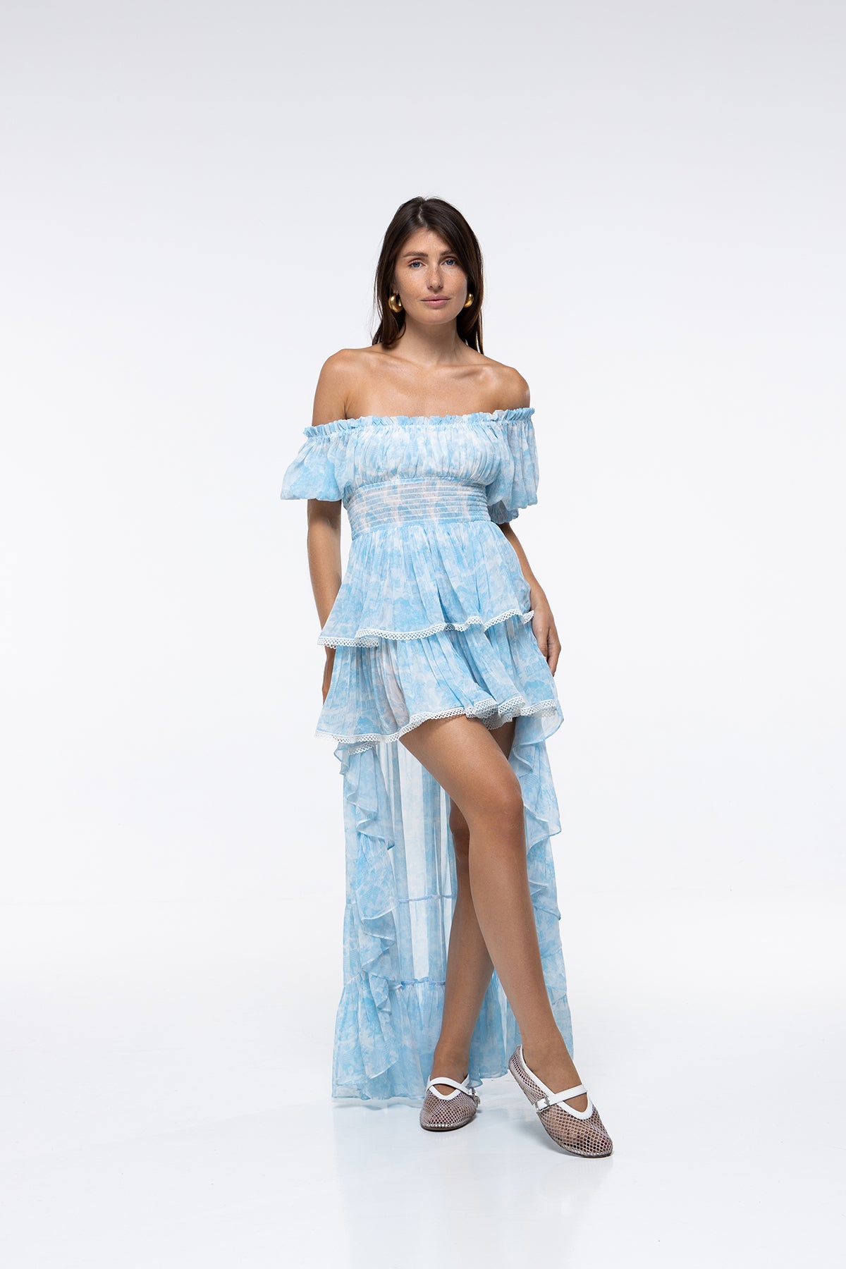 ROBE ELLA - BLUE JOUY