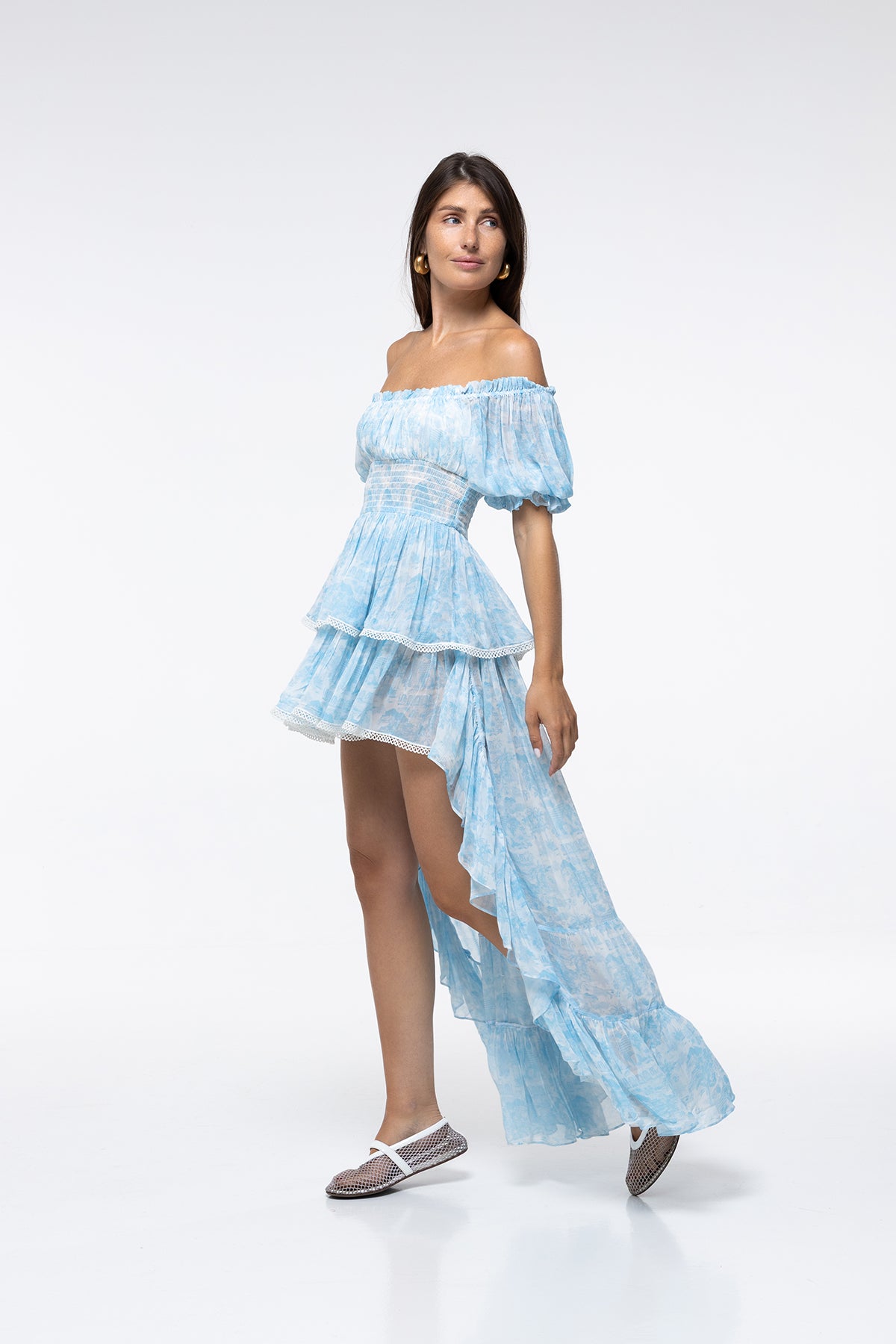 ROBE ELLA - BLUE JOUY