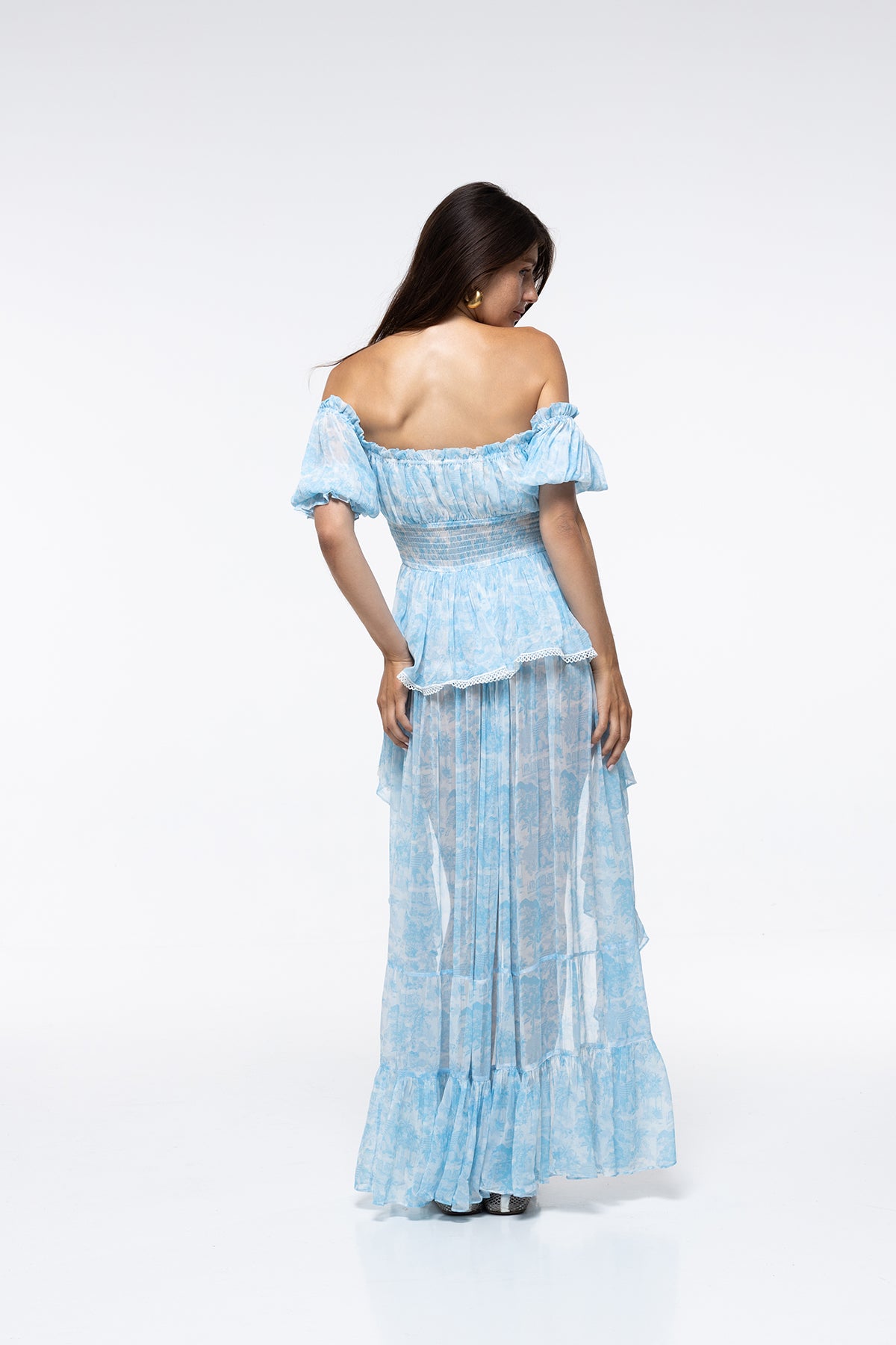 ROBE ELLA - BLUE JOUY