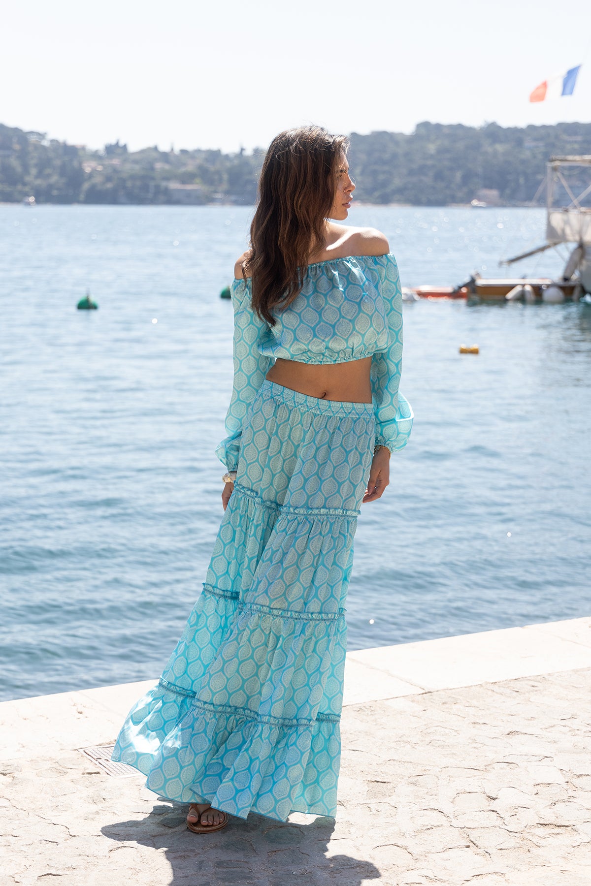 TOP JOANA - AZUR