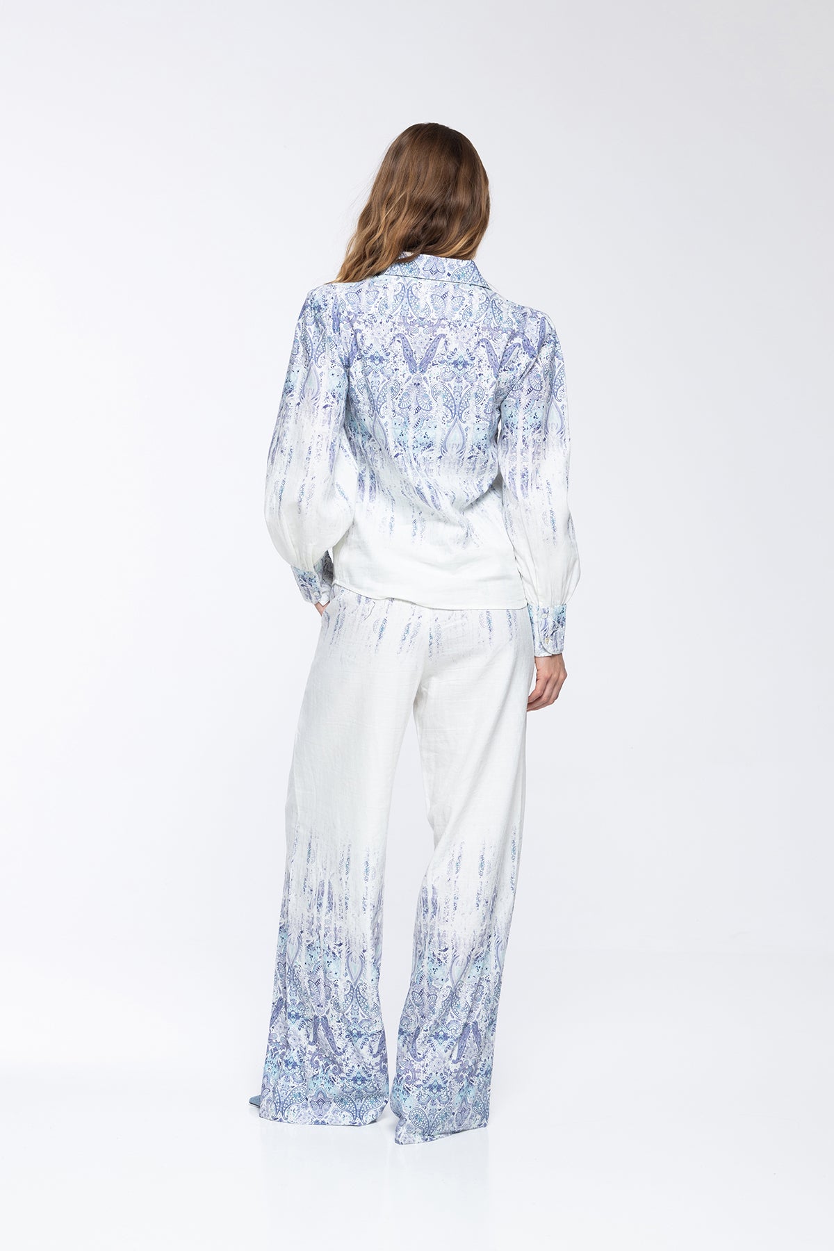 PANTALON CASSANDRA - PERSIAN BLUE