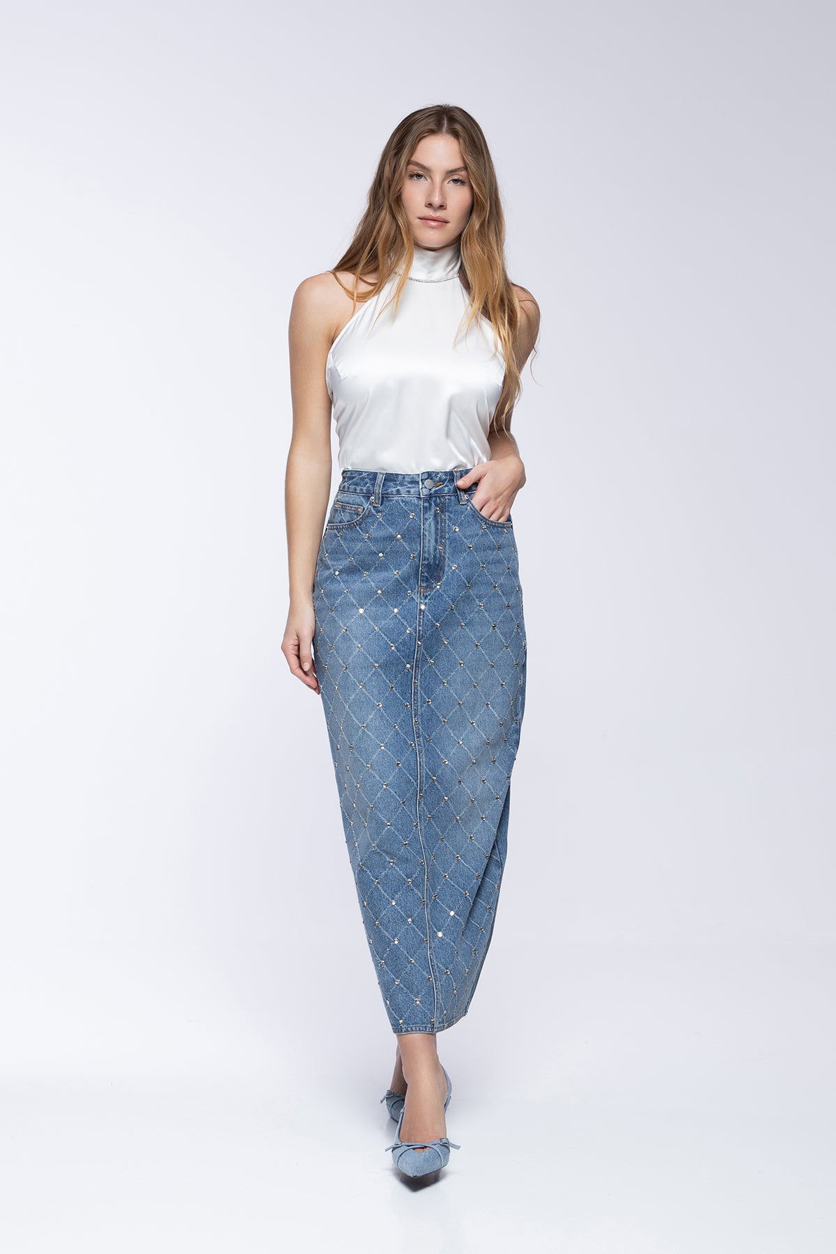 FLORA TOP - WHITE