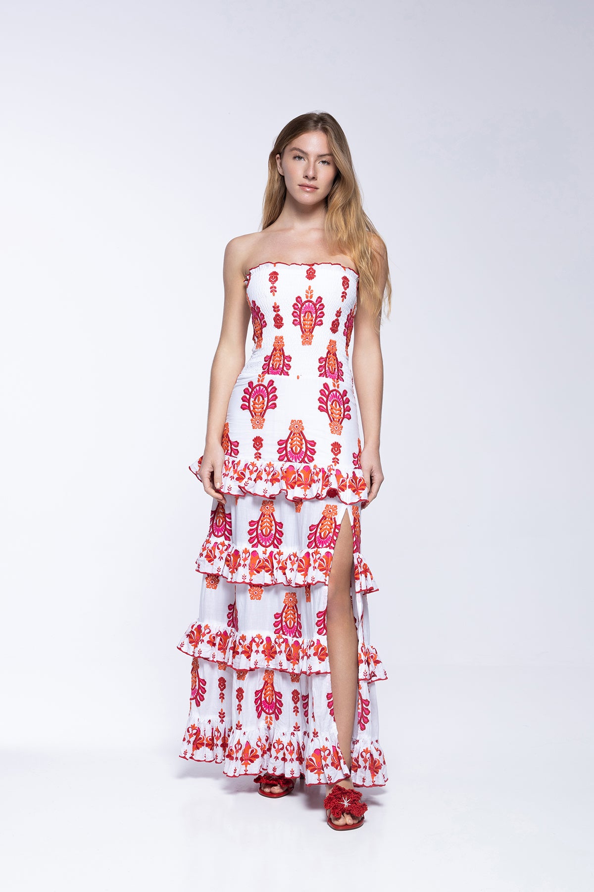 ROBE LULA - TOPAZ ROUGE