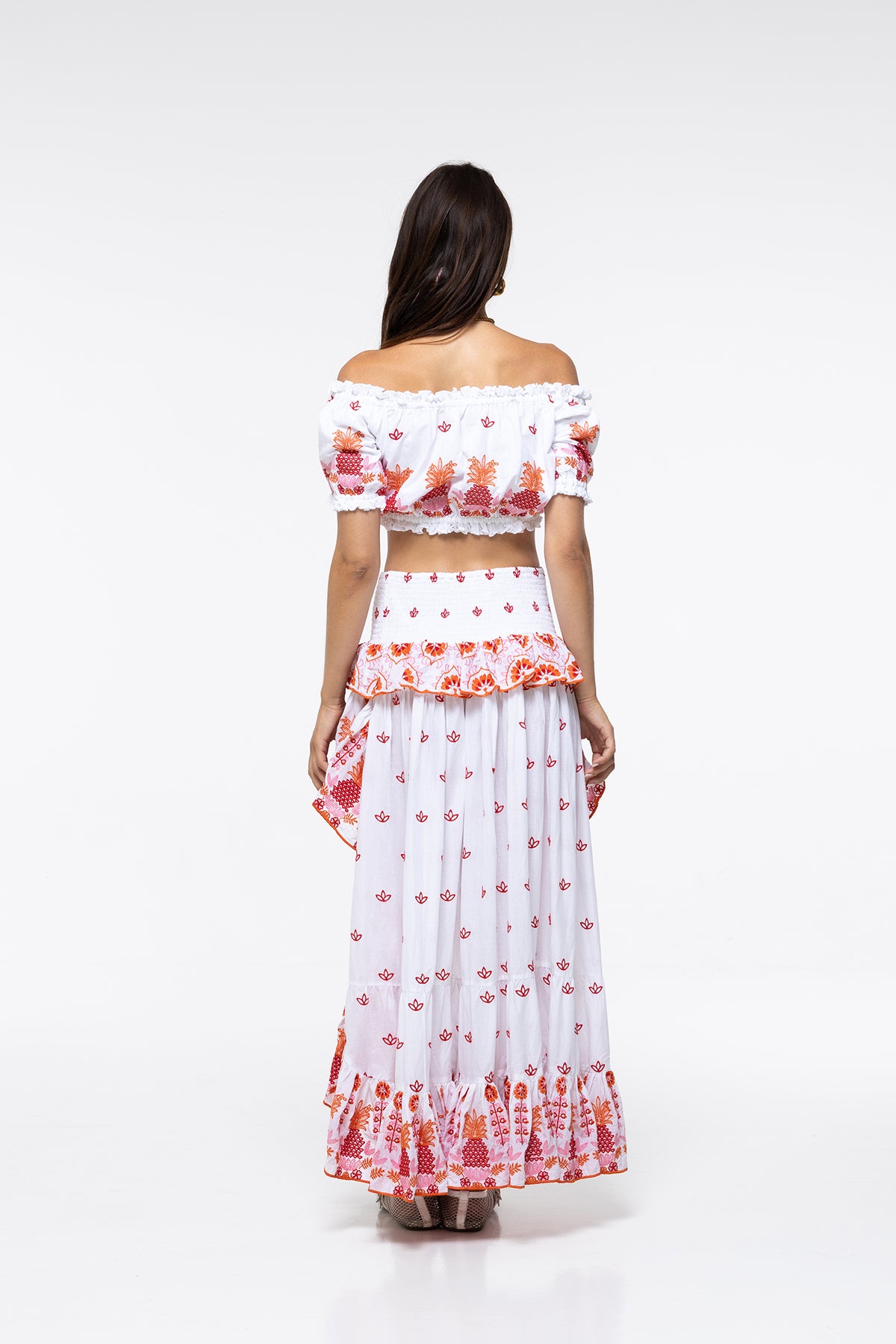 TOP JENNA - PEACH PINEAPPLE