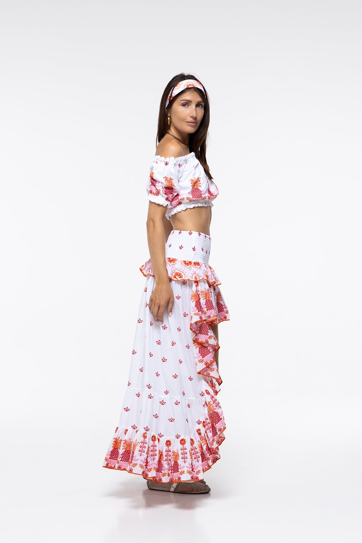 TOP JENNA - PEACH PINEAPPLE