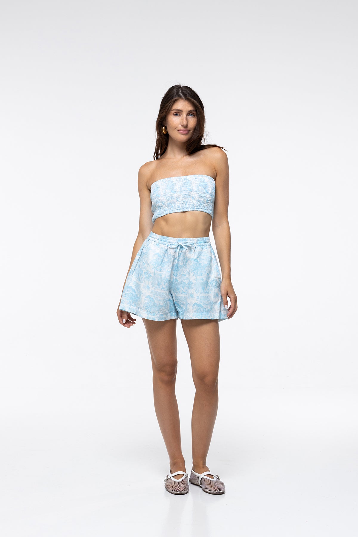 TUBE TOP - BLUE JOUY