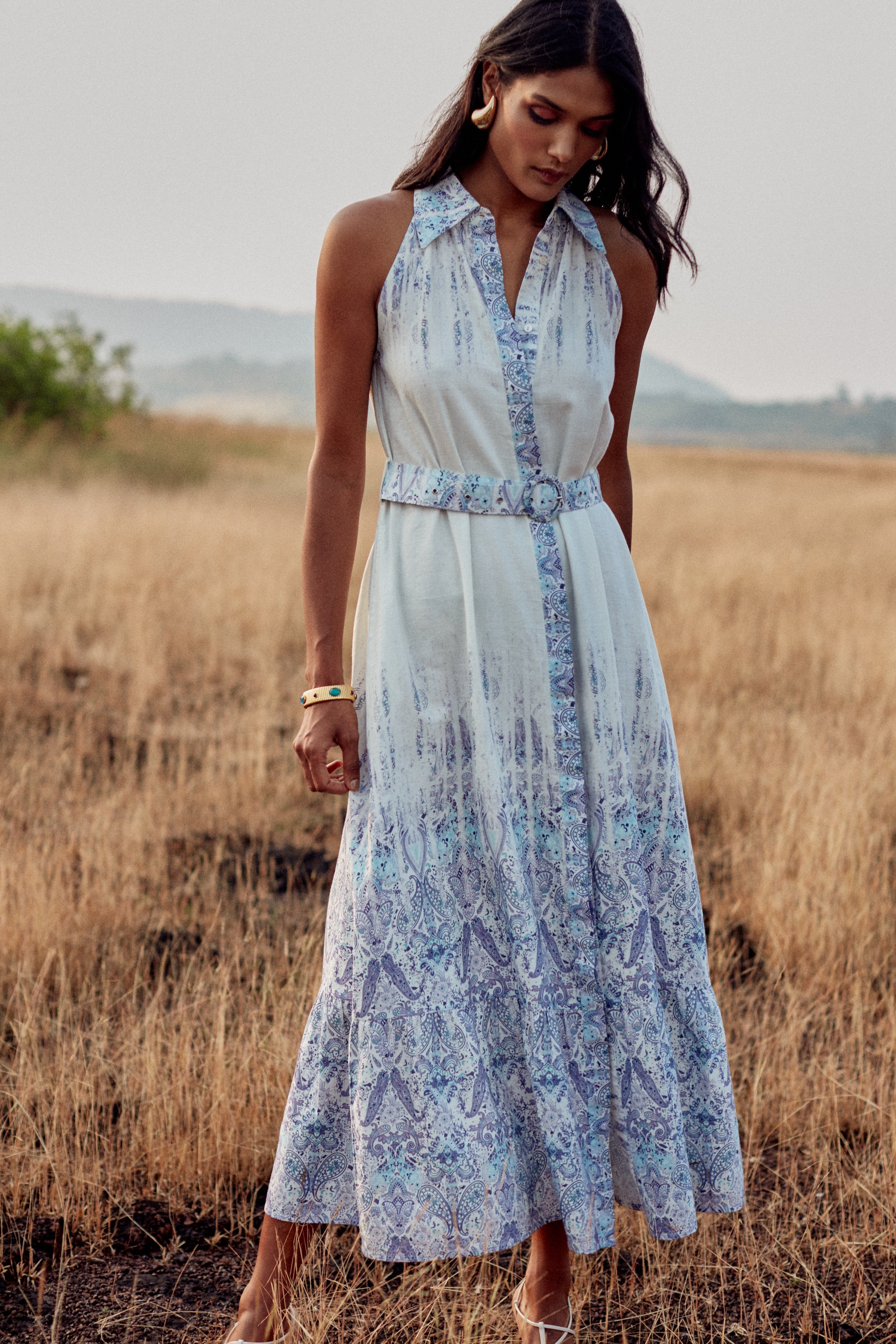 ROBE BRITTANY - PERSIAN BLUE