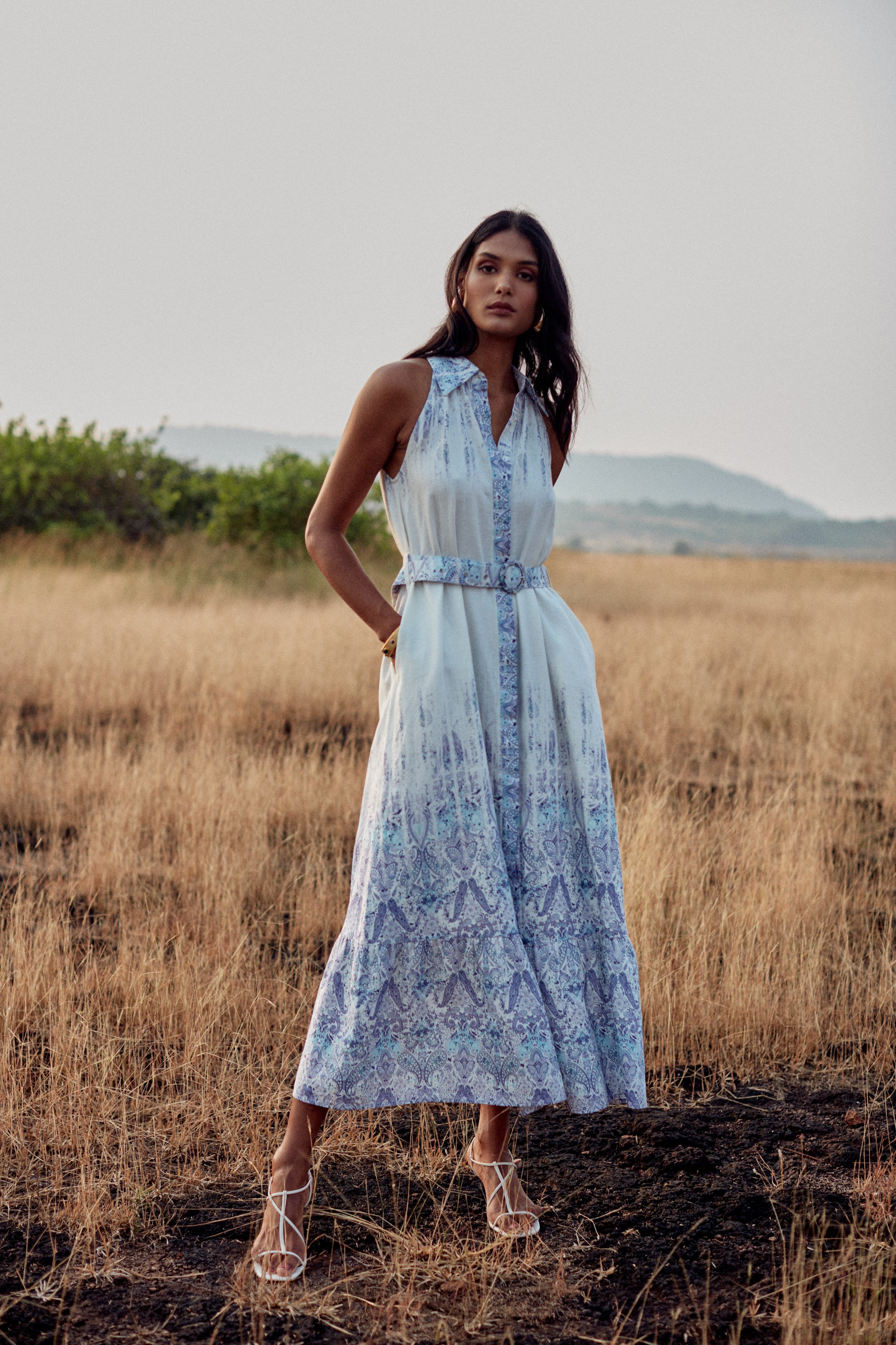 ROBE BRITTANY - PERSIAN BLUE