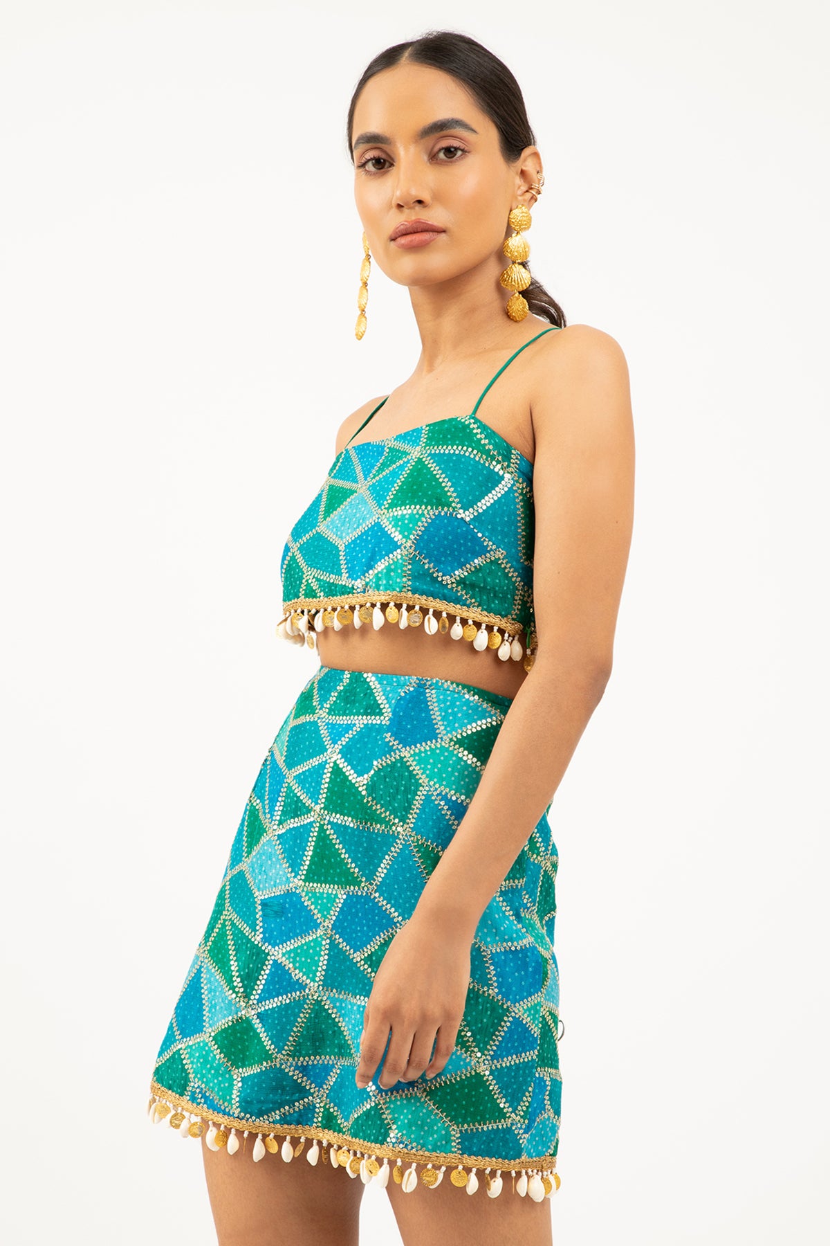 SHELL SET - EMERALD