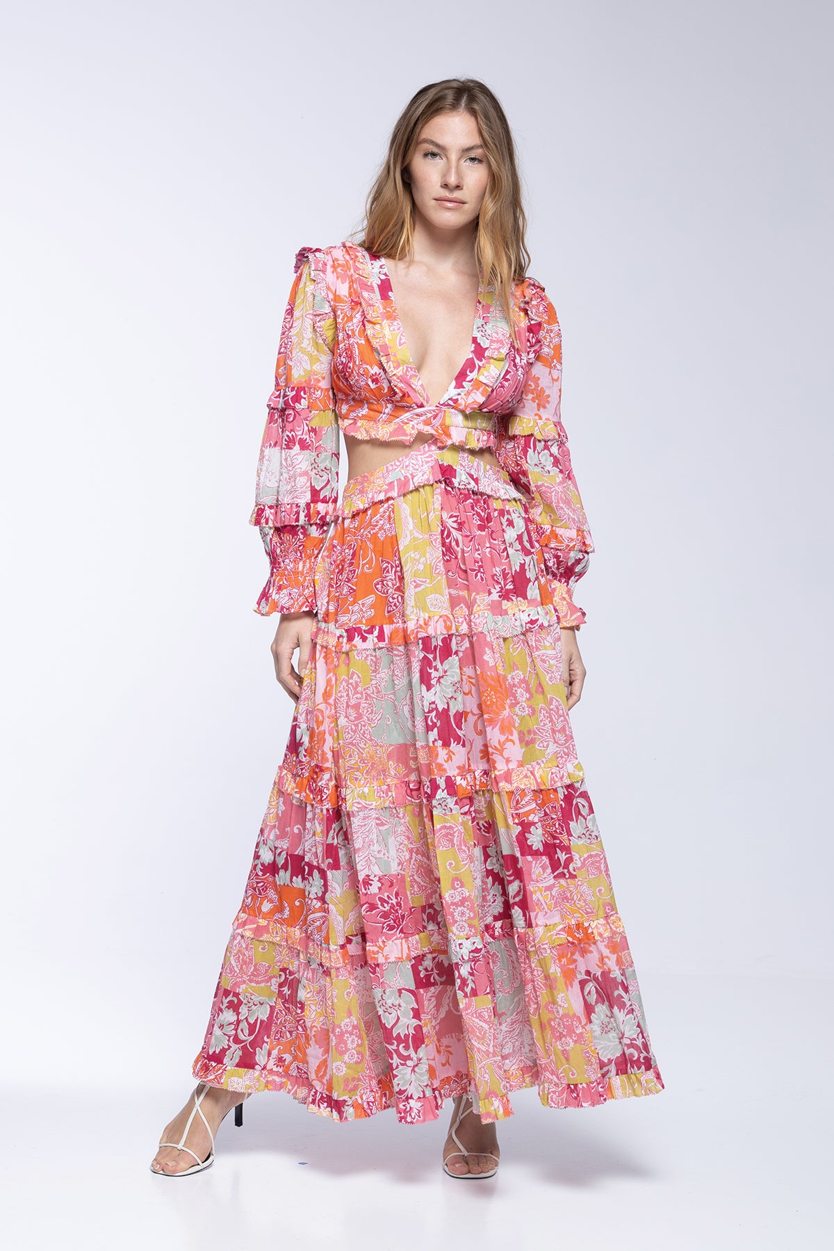 ROBE ZOA - FLORAL PATCH