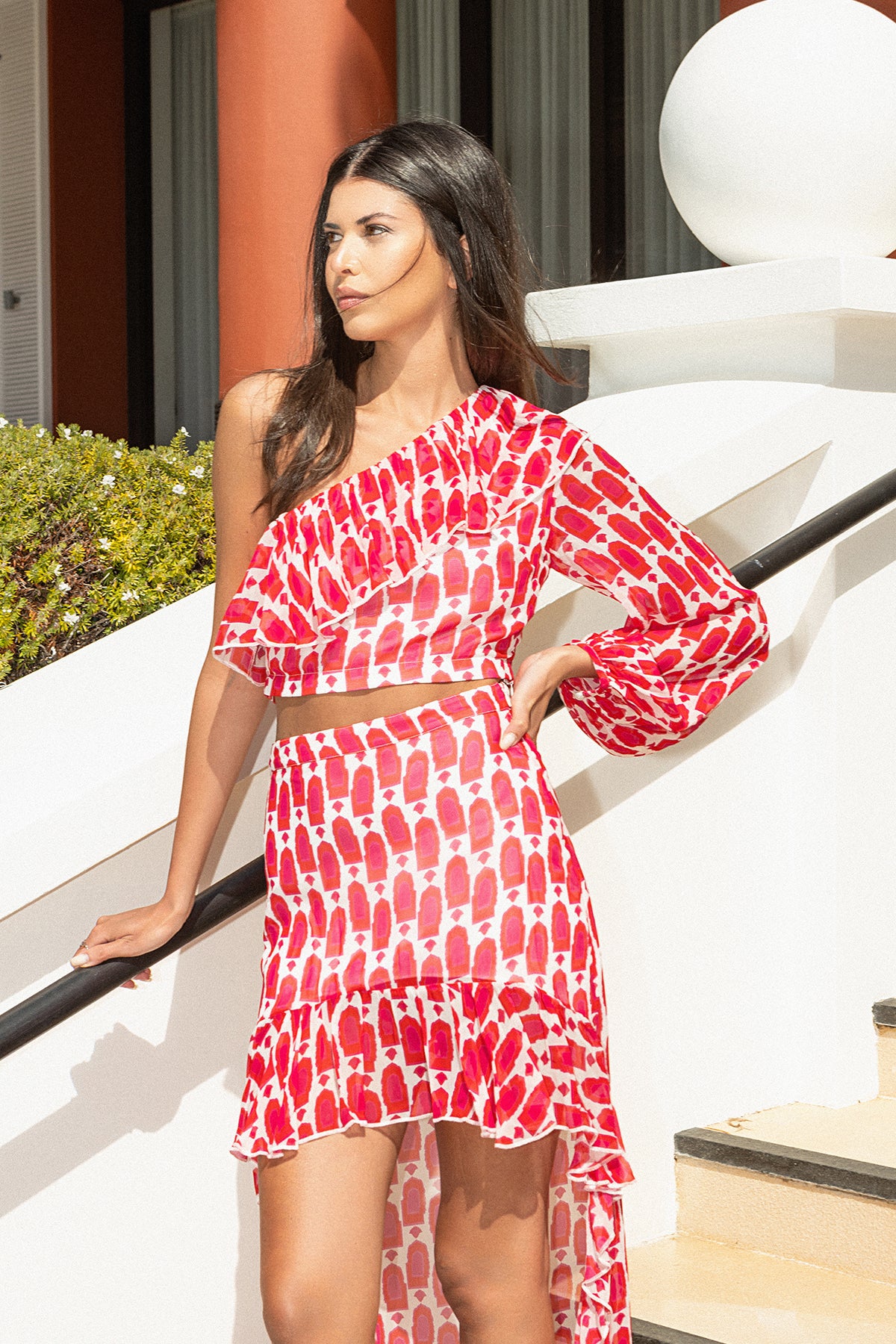 FLORA SKIRT - PINK JAIPUR
