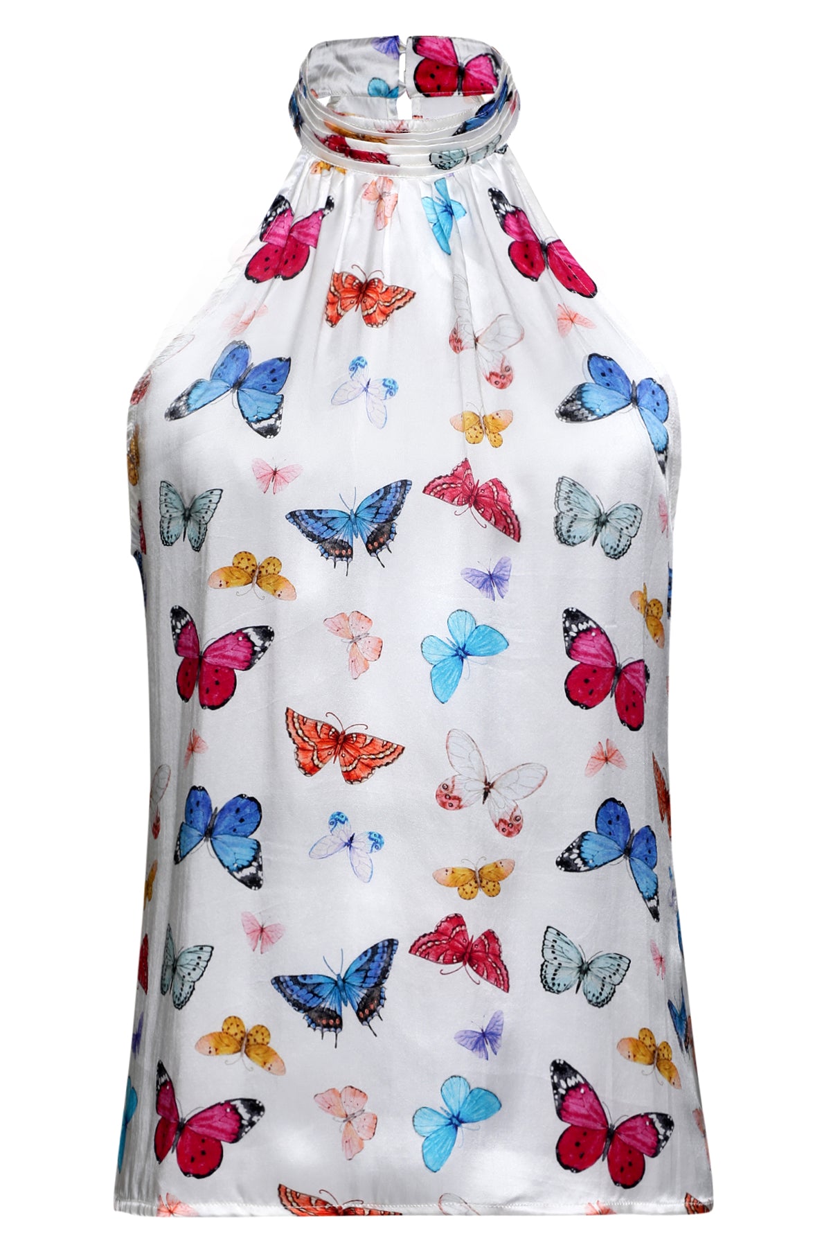 LOUANE TOP - BUTTERFLIES