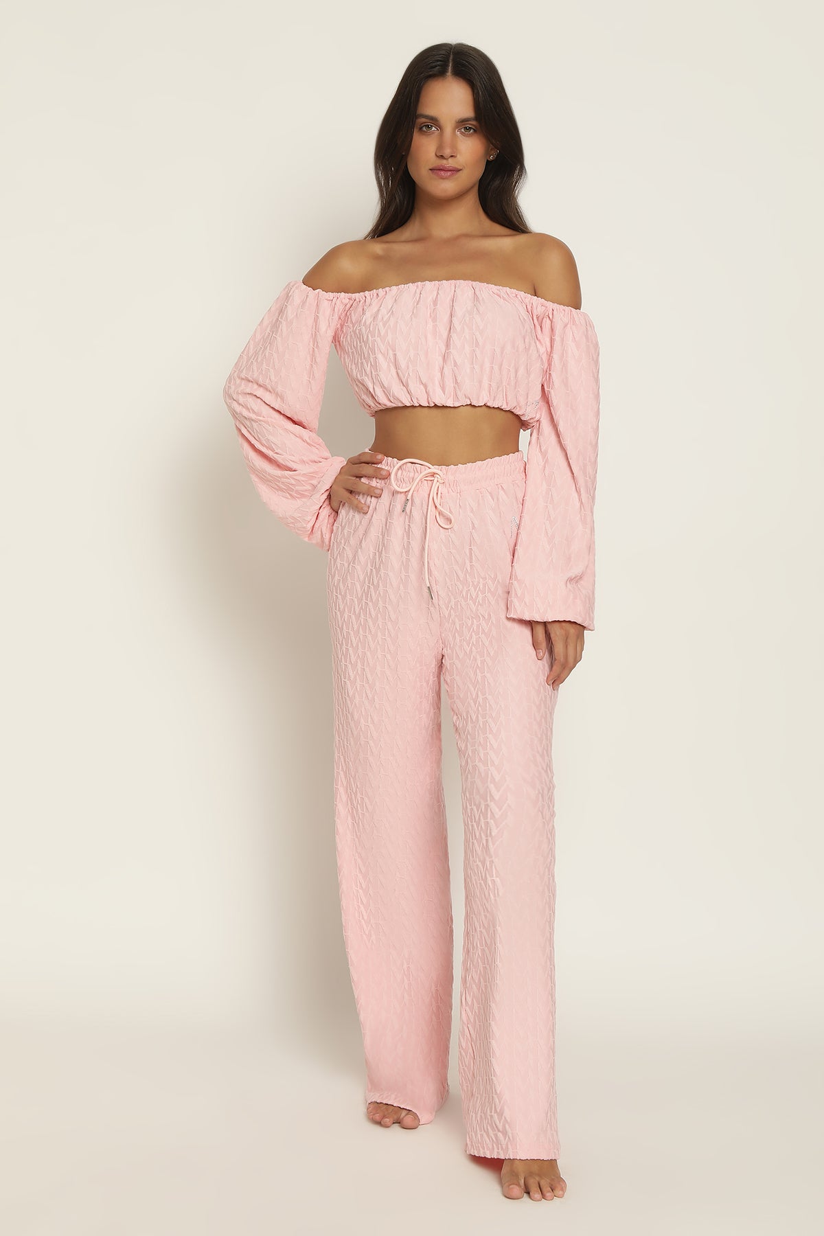 TOP JOANA - PINK SPONGE