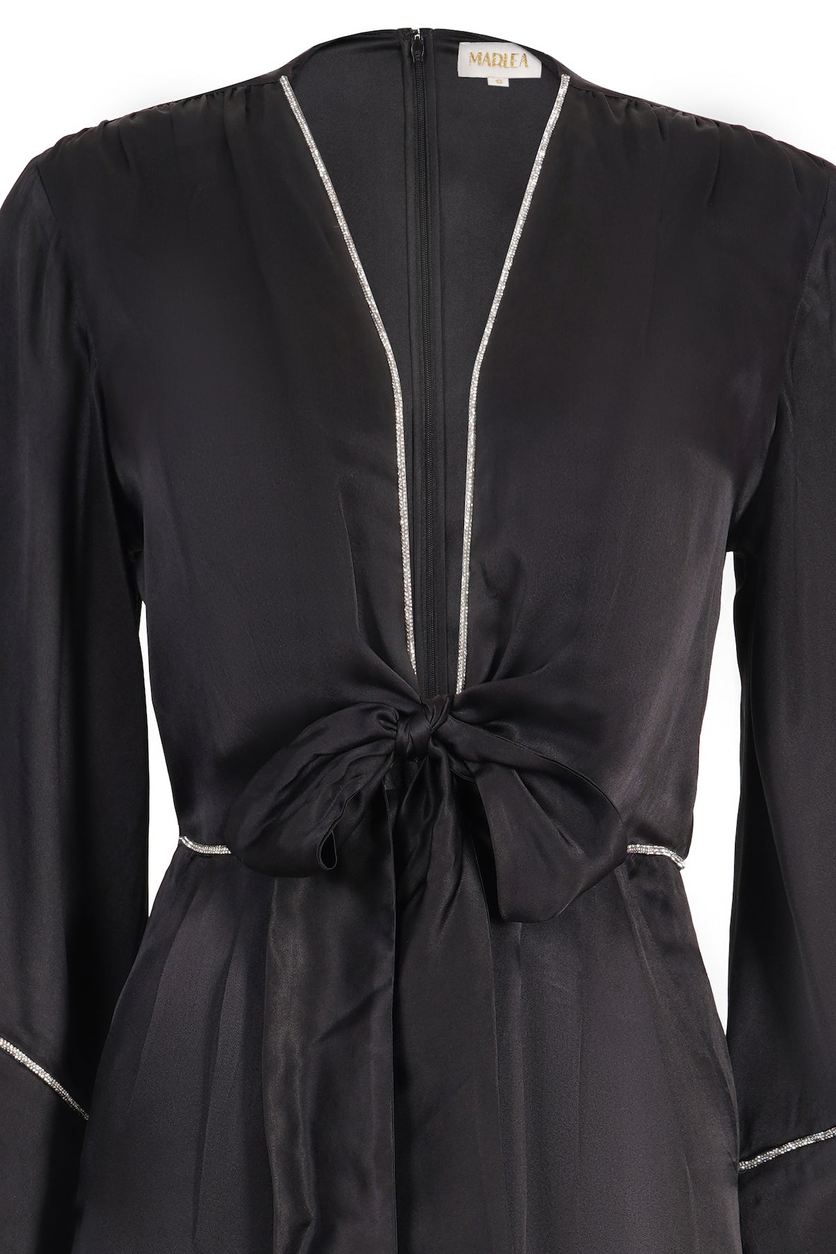 JUMPSUIT JOSEPHINE - BLACK SILK