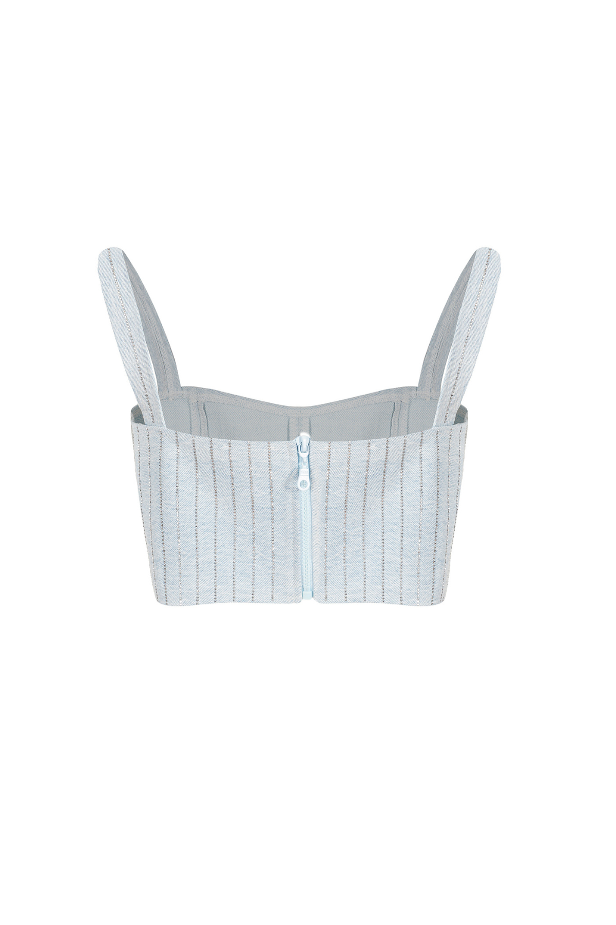 BRA TOP - BLUE STRASS