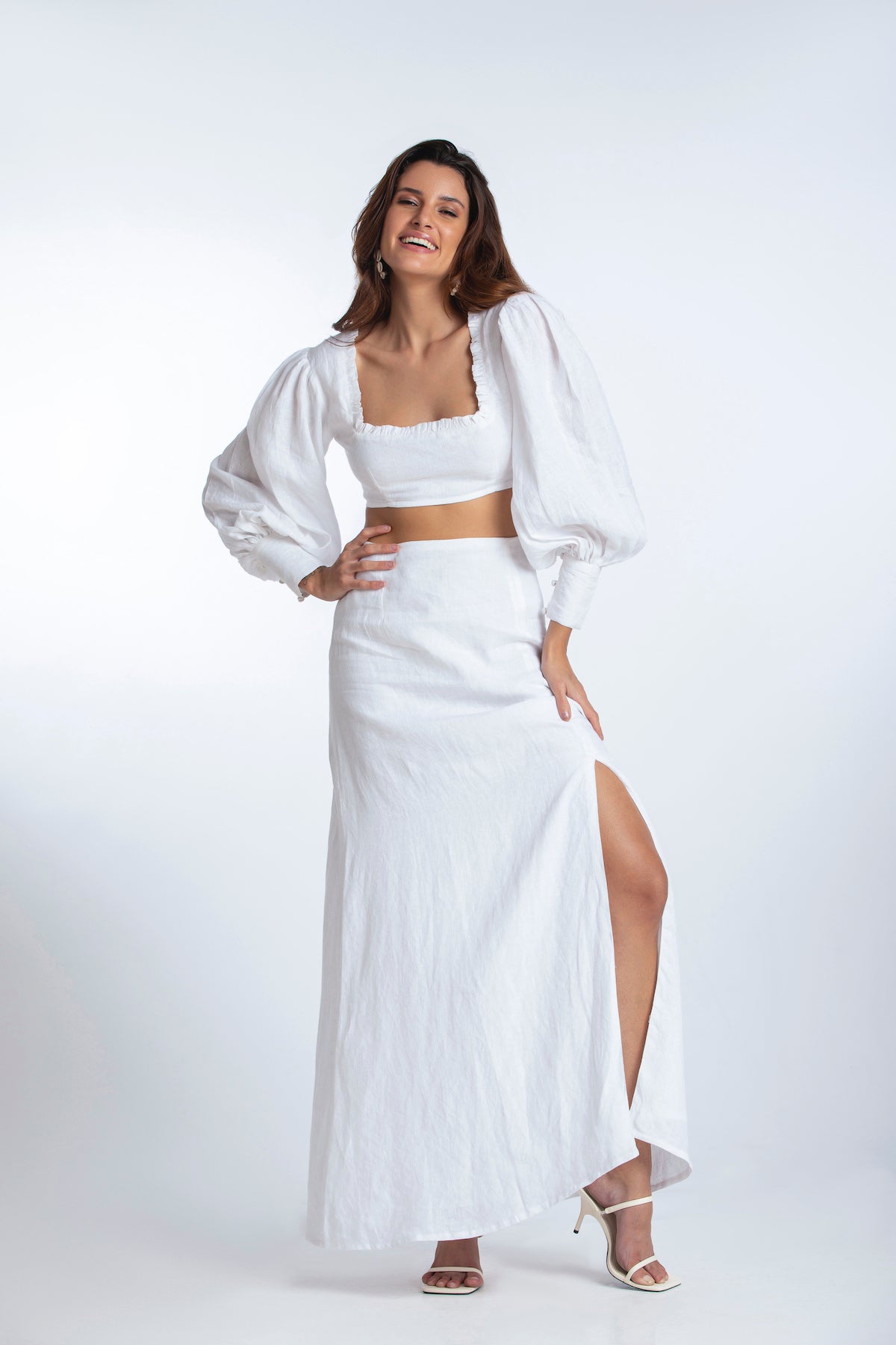 GIOIA SKIRT - LINEN