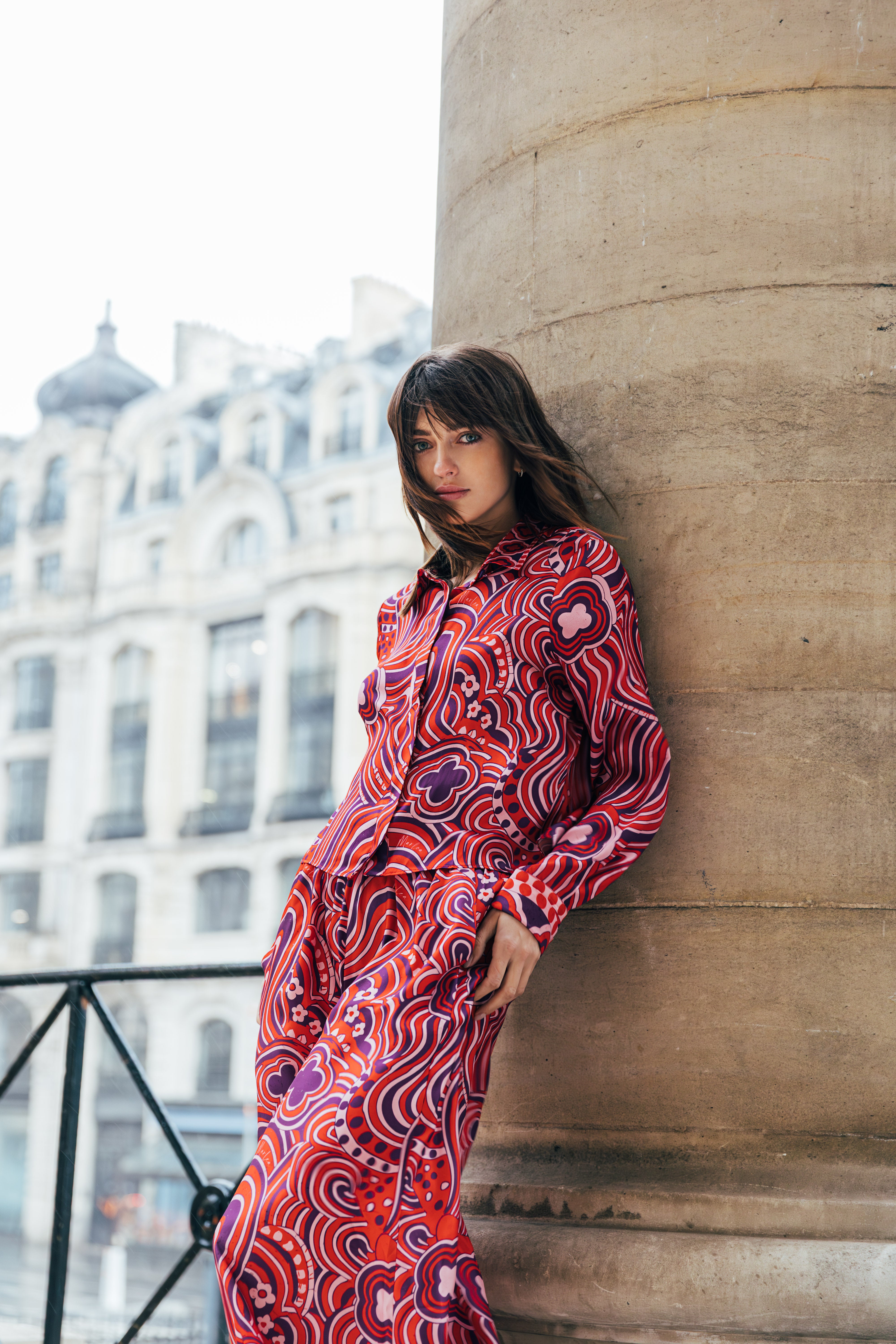 CHEMISE AMBER - PINK COSMIC