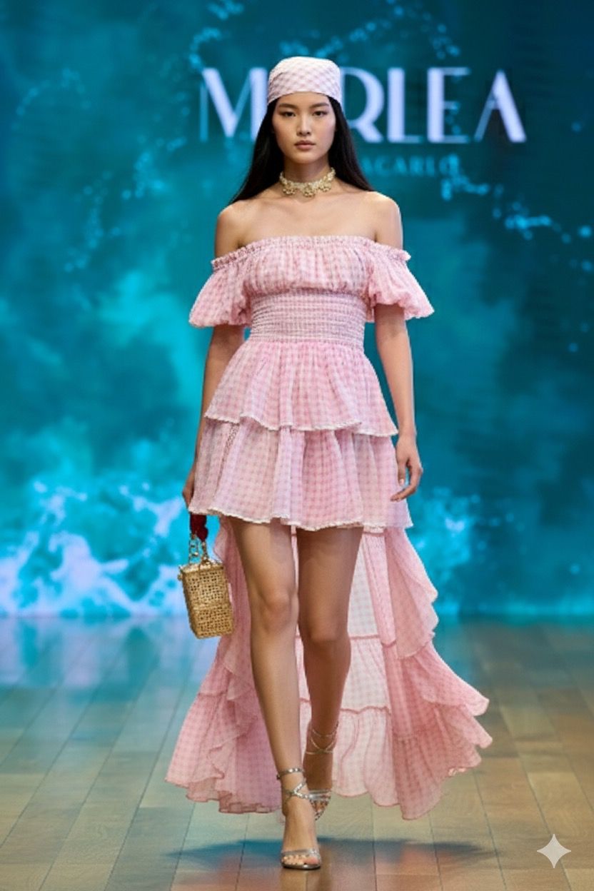 ROBE ELLA - PINK VICHY